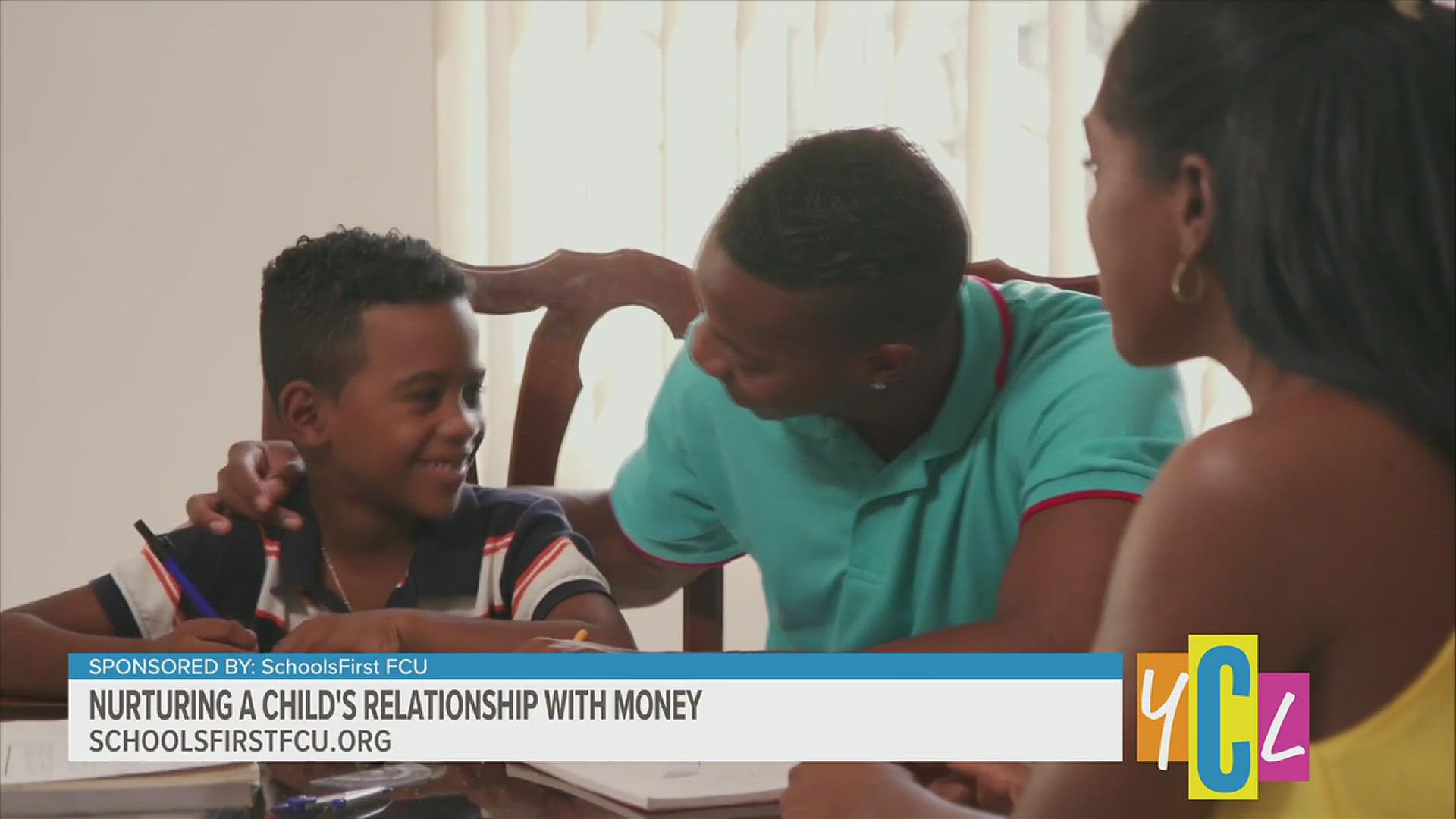 Establishing a good relationship with money can help children in the long run. See what you can do to help. This segment is paid by SchoolsFirst FCU.