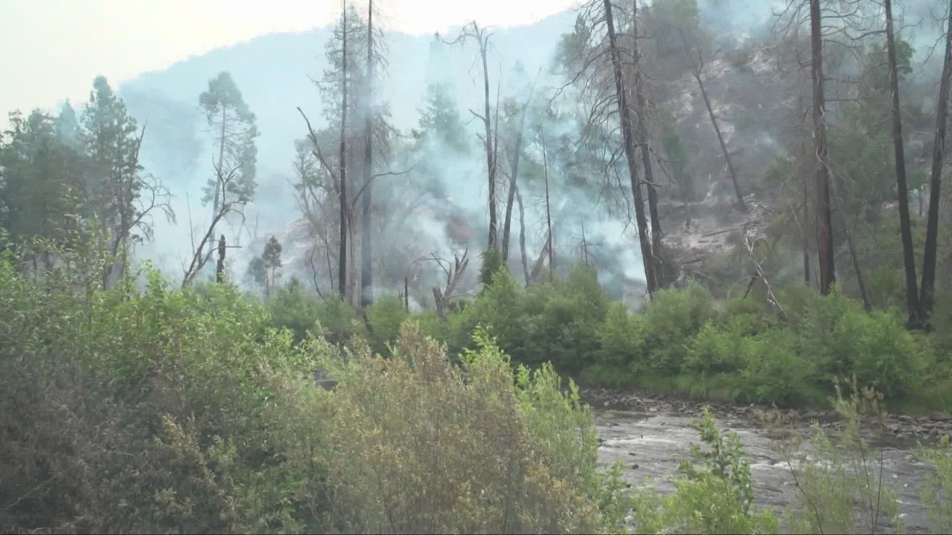 Electra Fire July 5 update over 3,000 acres burned