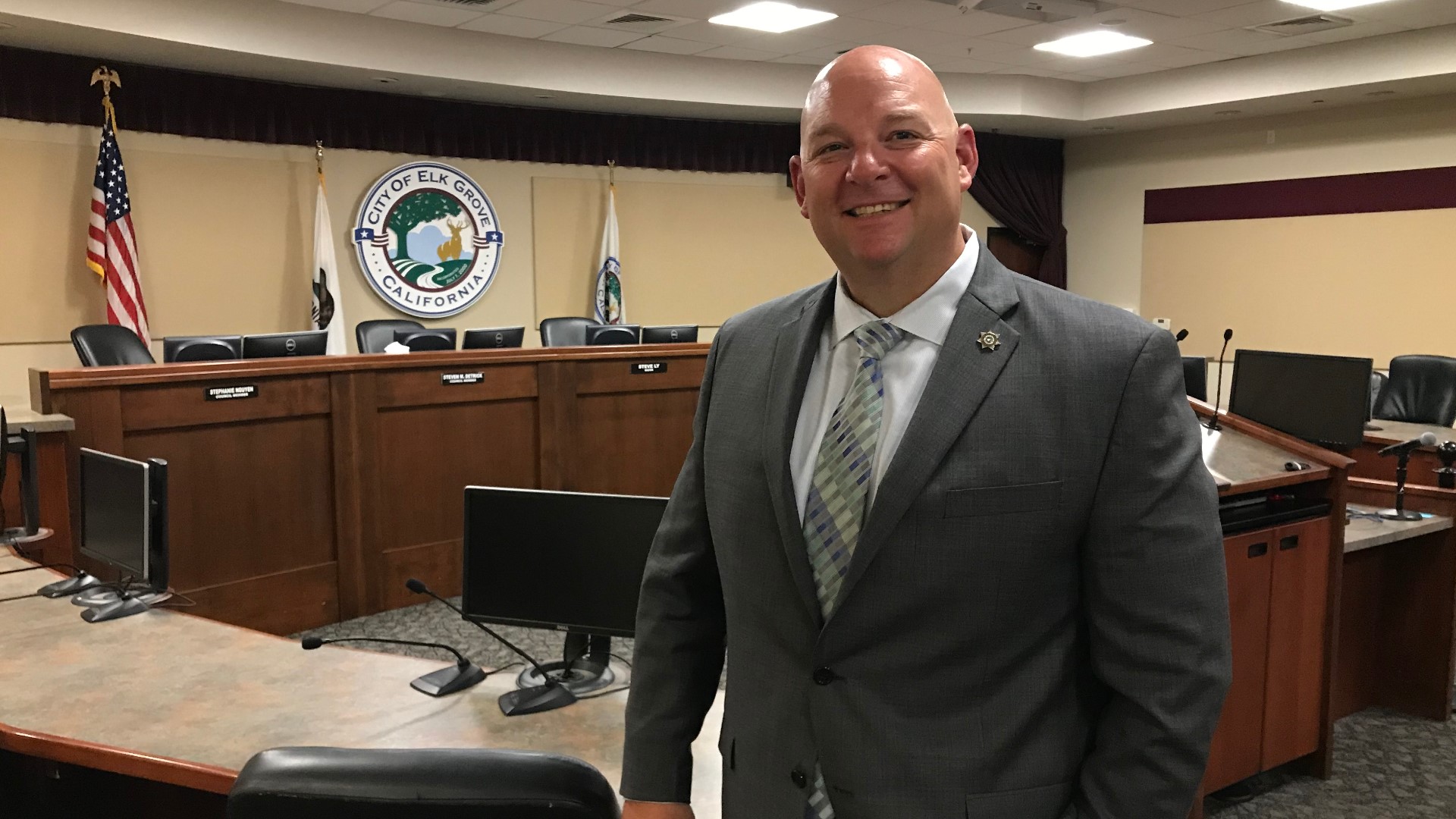 Timothy Albright has been a captain at the Elk Grove Police Department for the past three years. He has also been with the department since it formed more than a decade ago. Prior to that, he worked with the Sacramento County Sheriff's Department.