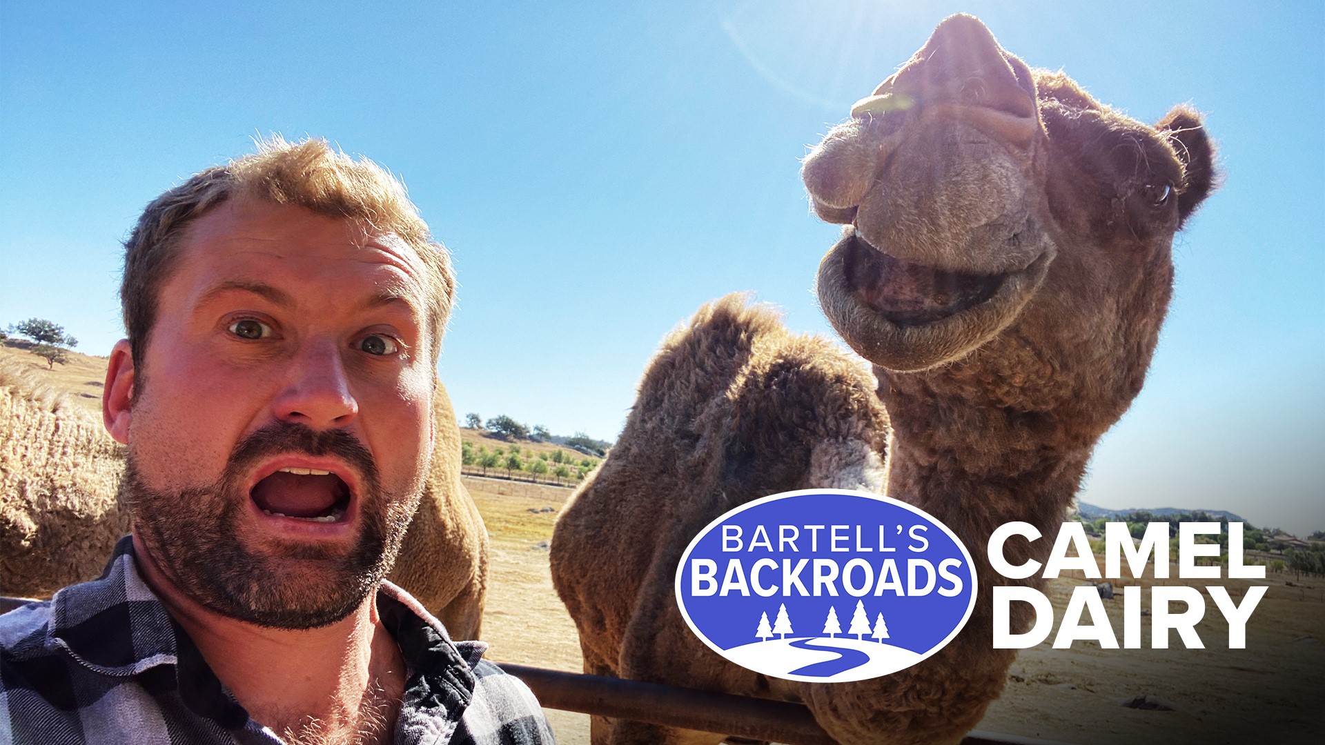 Ride along as John Bartell takes a road trip to the Oasis Camel Dairy for their monthly visitors day, and makes a few new furry friends.