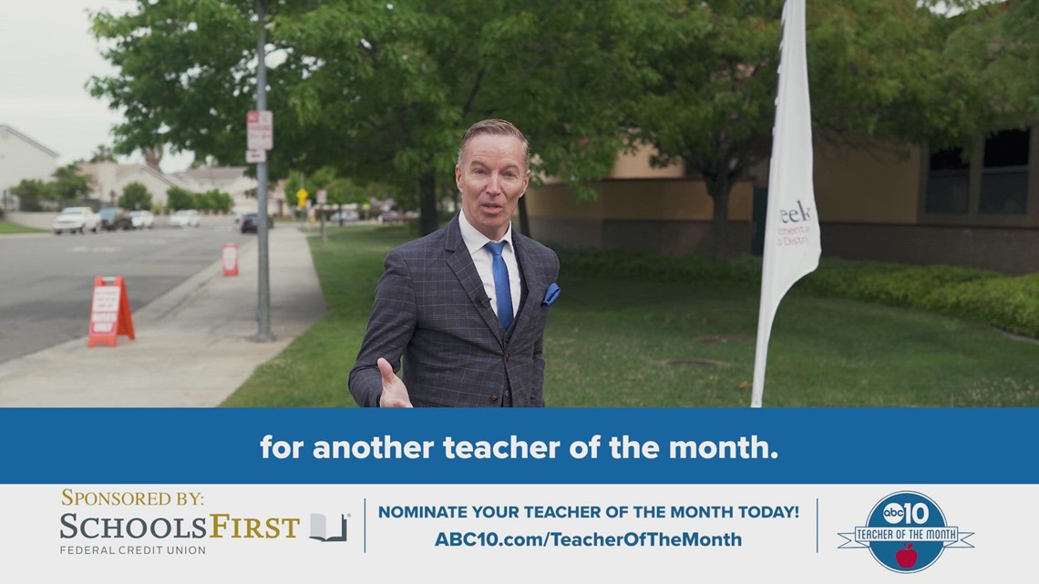 June 2022: ABC10's Teacher of the Month is Carrie Hoehenrieder
