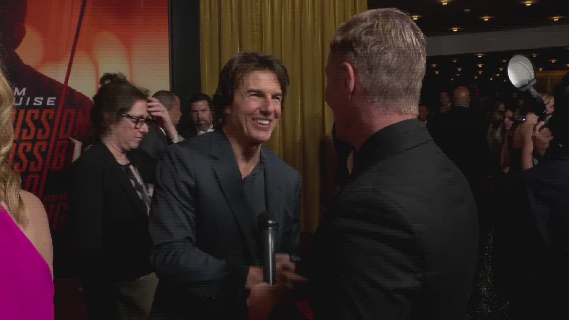 ABC10's Mark S. Allen catches up with Tom Cruise and all the stars in the summer blockbuster hit, "Mission: Impossible - Dead Reckoning' which just premiered.