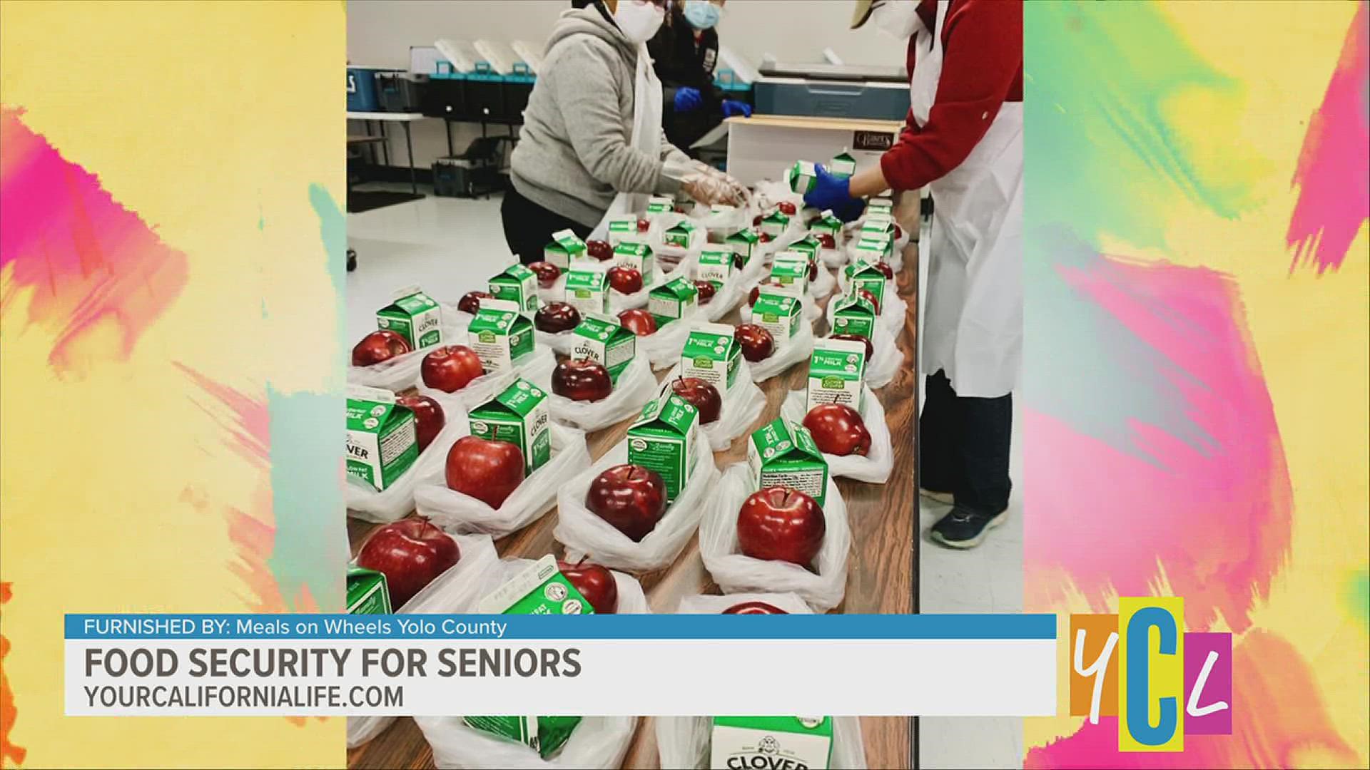 The Meals on Wheels in Yolo County is working towards driving food security for seniors in the community. Visit the website at the end of the segment to volunteer!