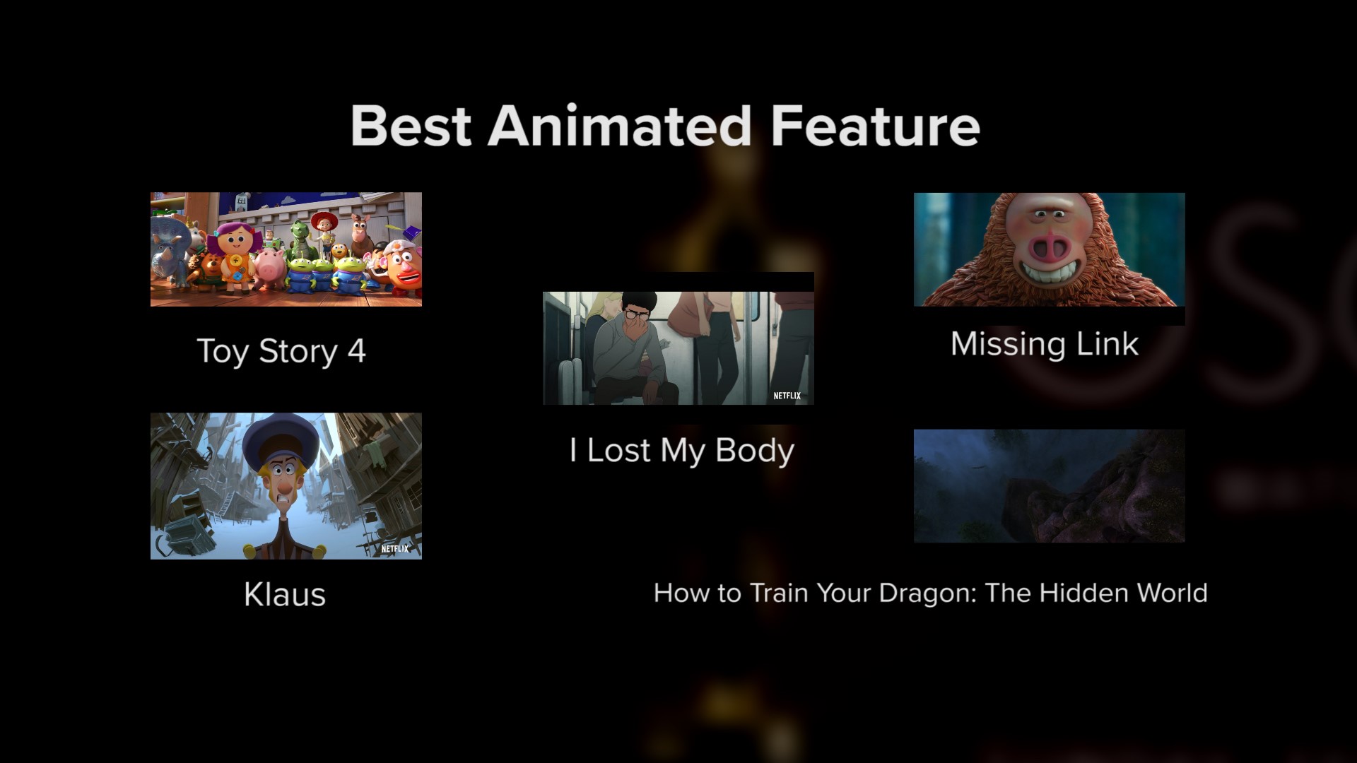 Best Animated Feature: Oscars 2020 | Who will win? 