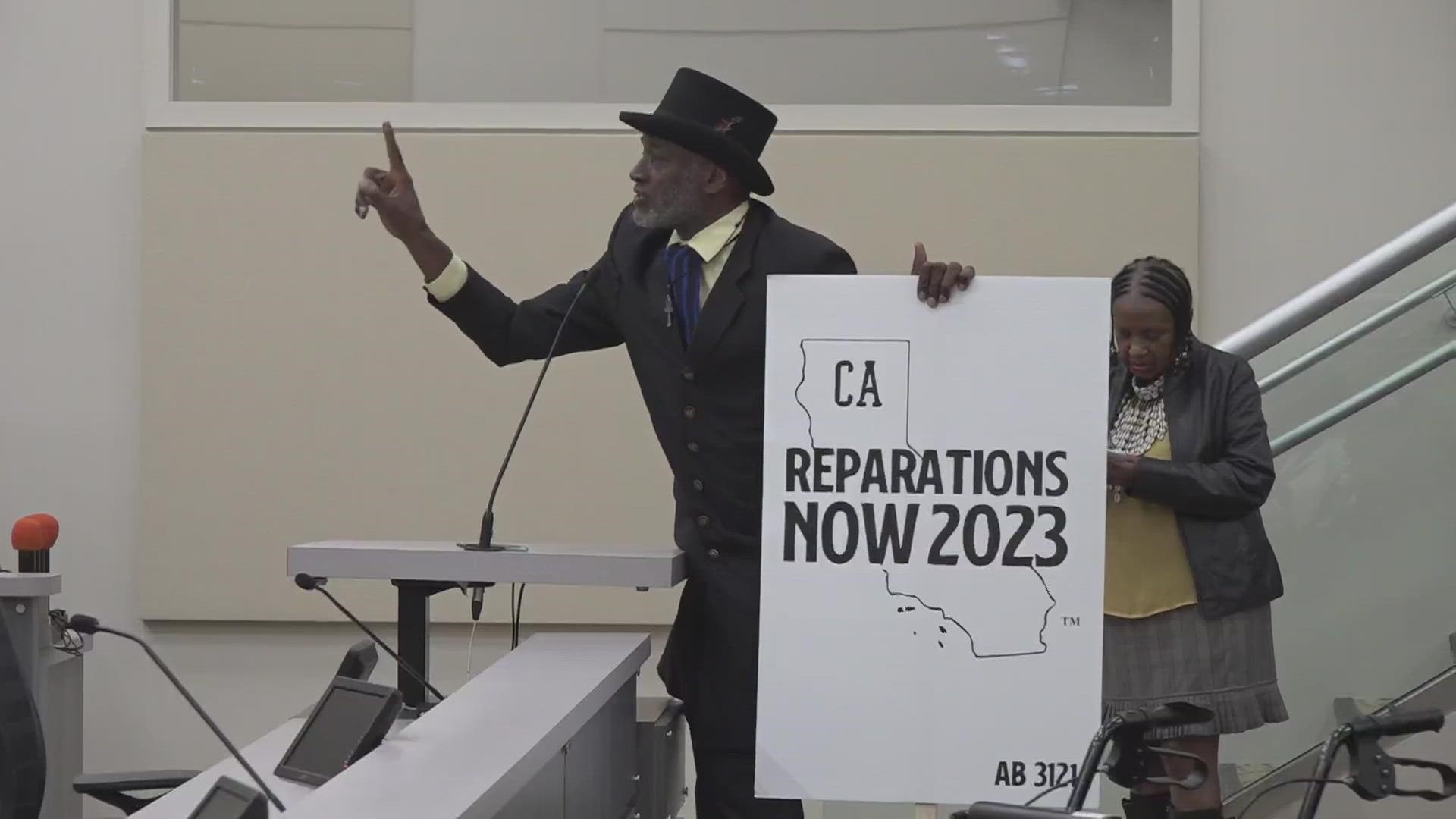 The California Reparations Task force is coming up with recommendations for how reparations should look for Black Californians.