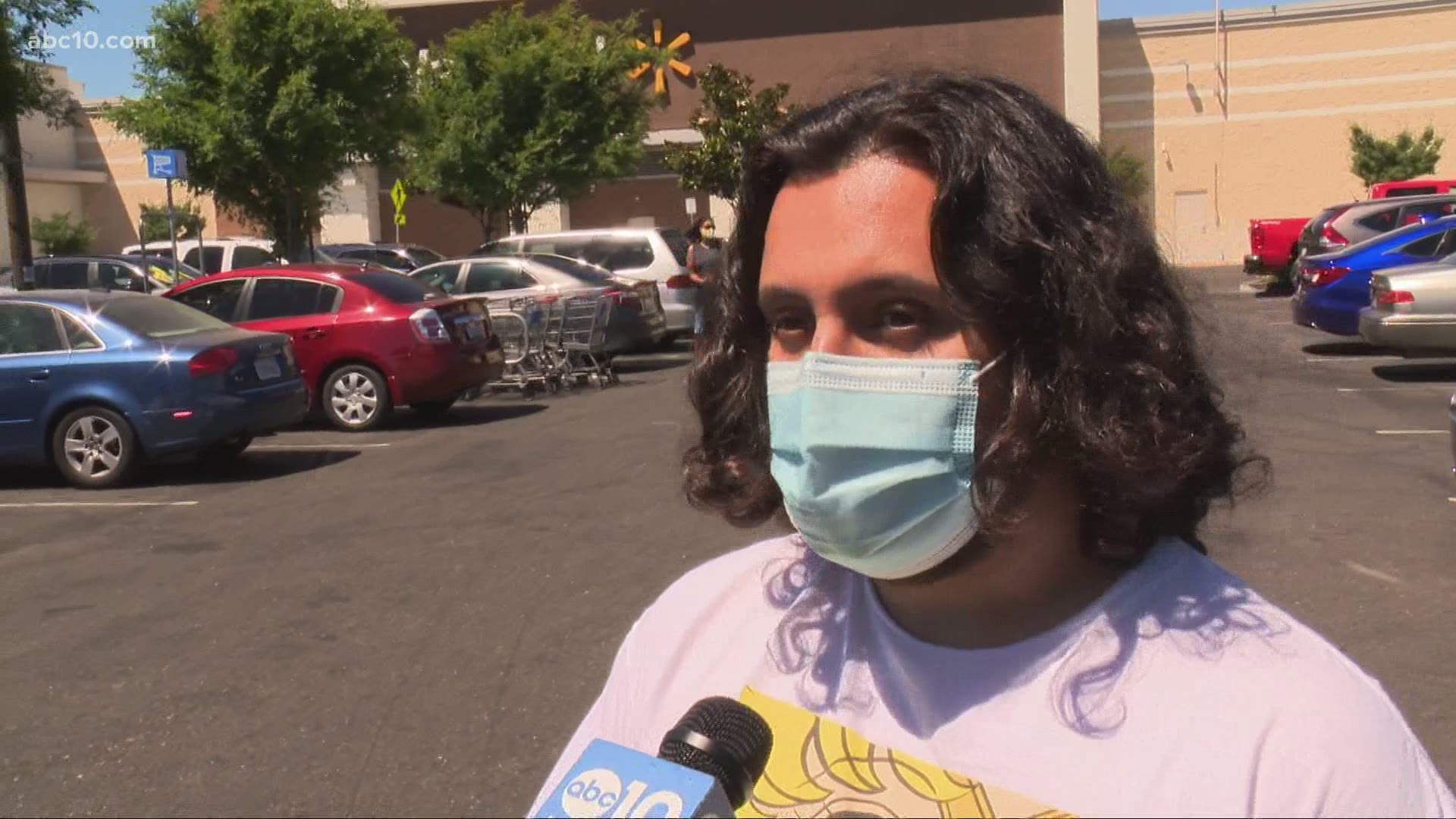 Local shoppers talk about taking the masks off on June 15.