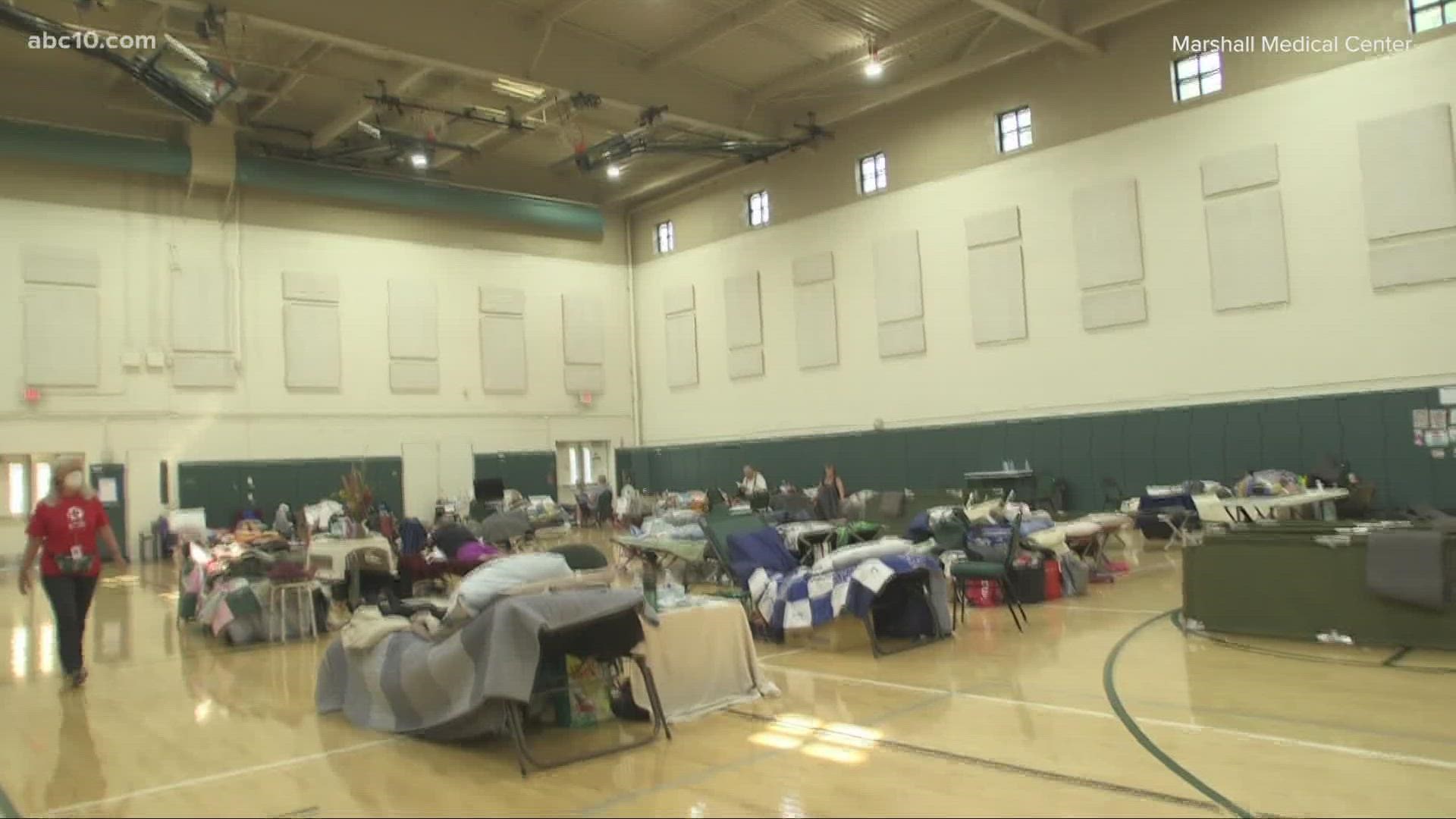 How doctors care for Caldor Fire evacuees at shelters | California Wildfires