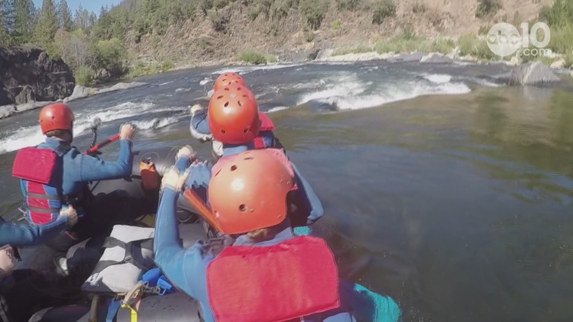 There aren't many places where you can go rafting underground, but John Bartell found one in Placer County and had to try it.
