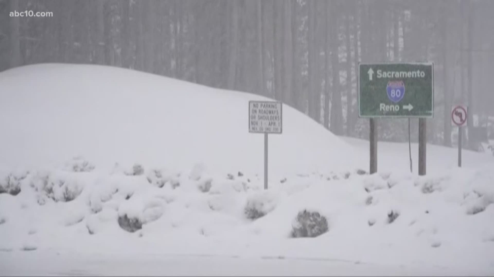 A brief tease of spring-like weather was followed by back-to-back snowstorms in the Sierra. It even caught Caltrans off-guard a little bit and has residents wondering when it will end.