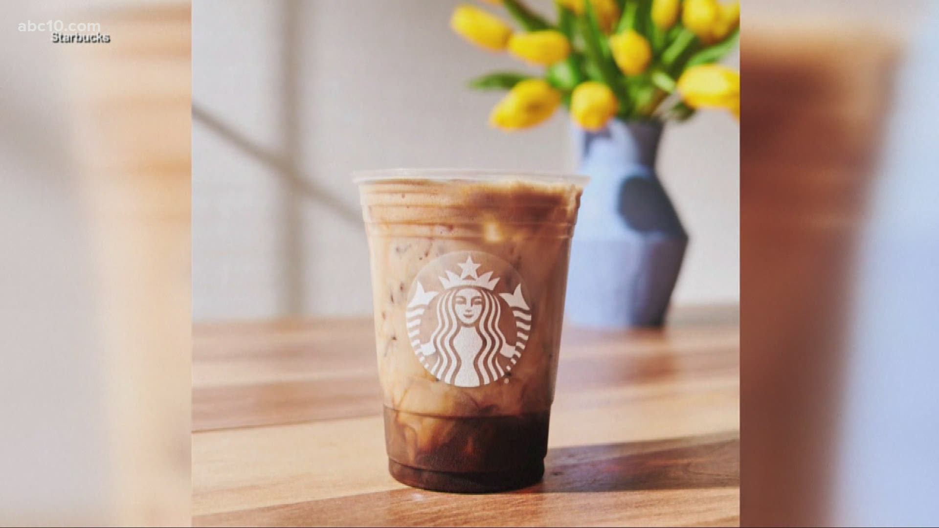 The iced shaken espresso is a new drink that will be available starting Tuesday.