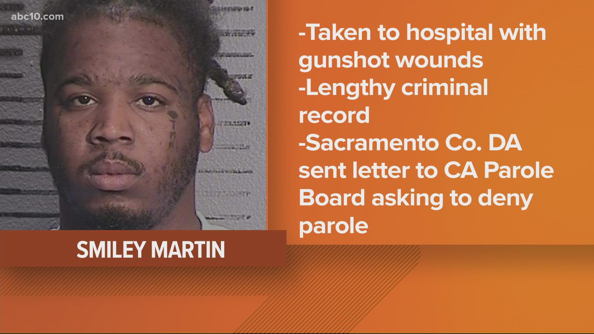 After the mass casualty shooting on Sunday morning, one suspect police allege was involved is Smiley Martin. His criminal record has since surfaced.