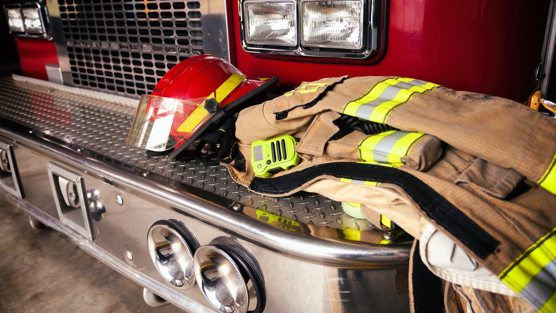 Officials with Cal Fire's Tuolumne-Calaveras Unit say power lines went down in the area during a storm Saturday possibly igniting the blaze.