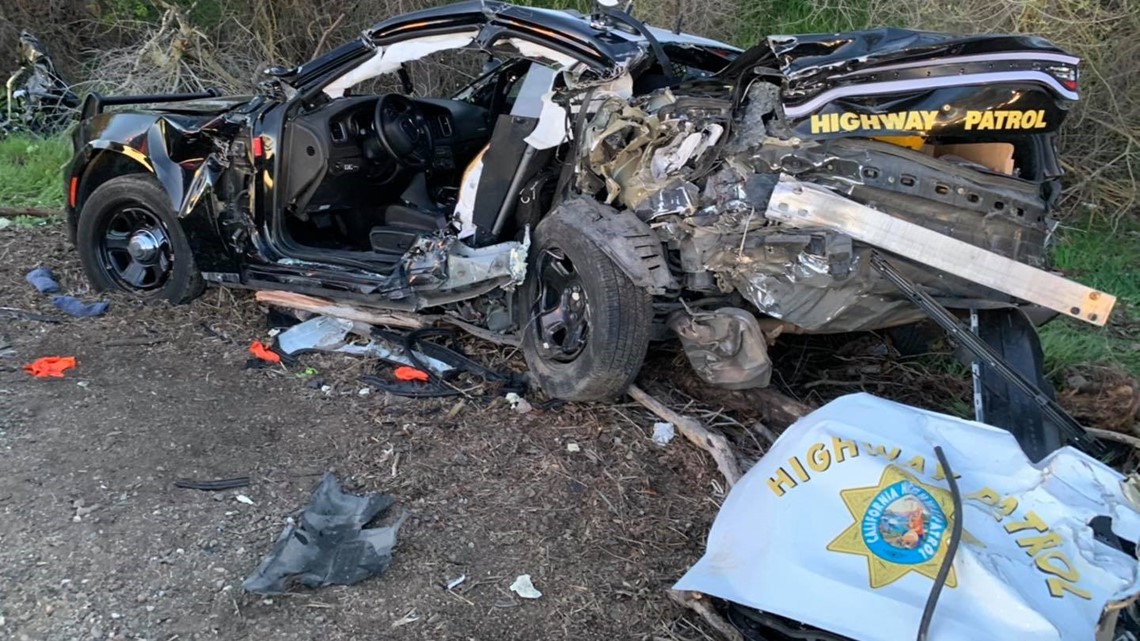 Three dead, two CHP officers hospitalized after I5 crash in Lodi