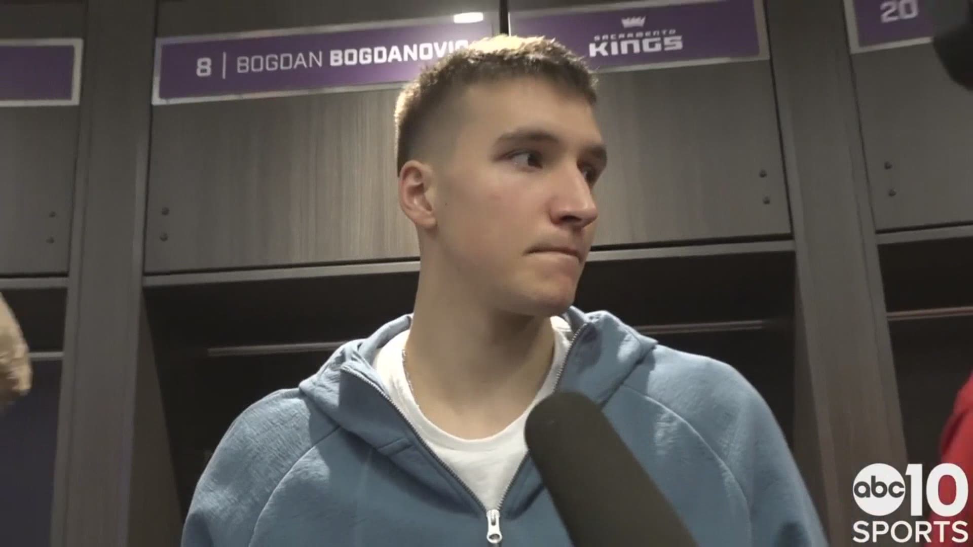 Following the Kings’ 118-111 loss to the Charlotte Hornets, to fall to 0-5 to start the season, Bogdan Bogdanovic tries to figure out his own struggles on the court.