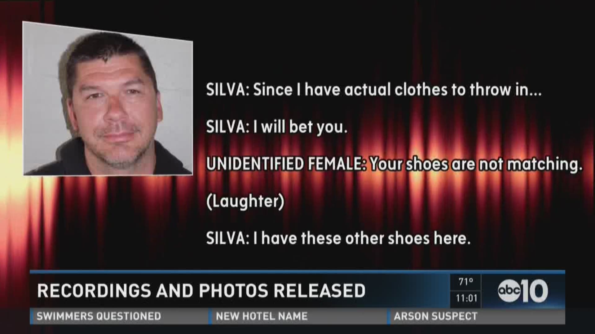 Anthony Silva alleged strip poker recording released