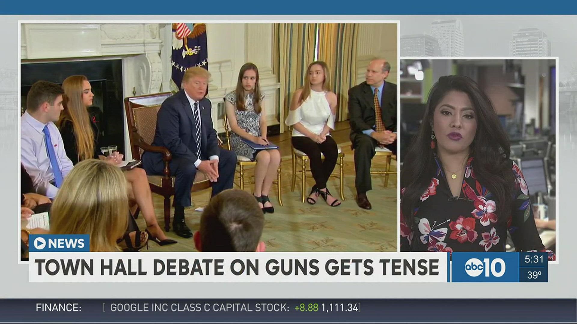 Megan, Walt, and Ariane discuss the latest update on the nation's gun debate.