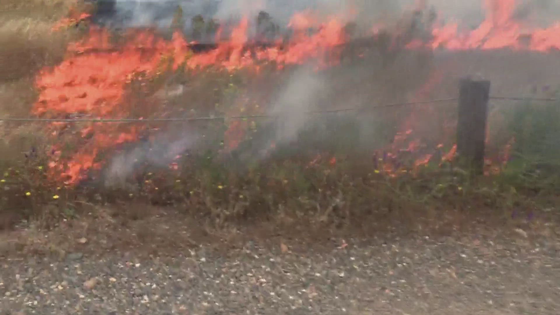 Northern California Fire Crews Hold Controlled Burns To Prepare For ...