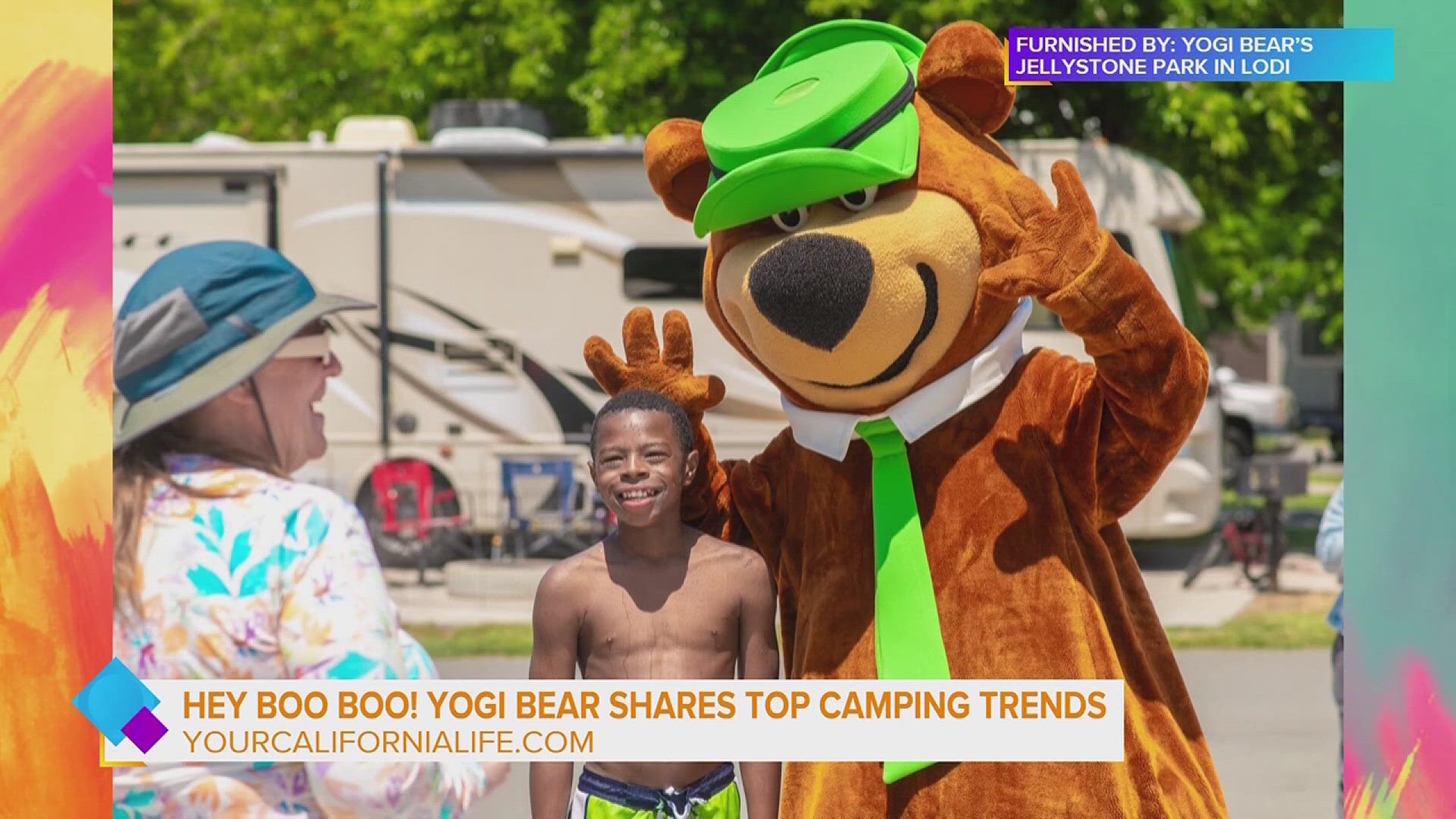 Whether you’re glamping, RVing, or tent camping, Yogi Bear’s Jellystone Park in Lodi offers family-friendly fun with all the comforts of home.