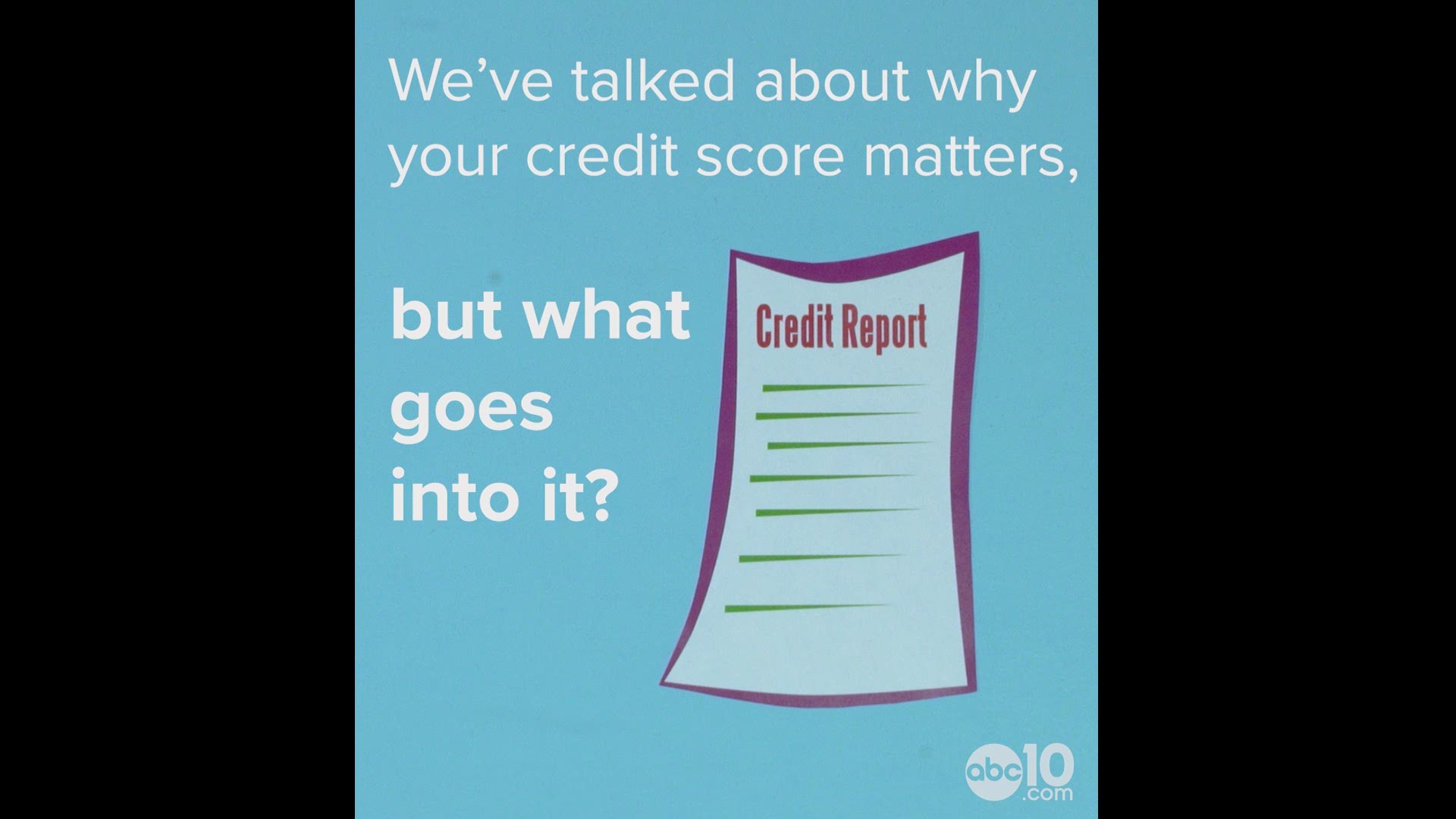 Some things are more important when it comes to your credit, like paying your bills on time.