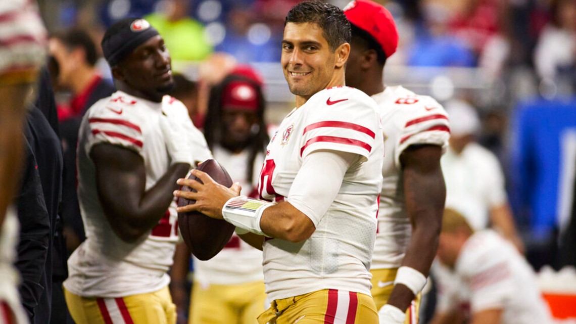 49ers optimistic QB Jimmy Garoppolo will play this week