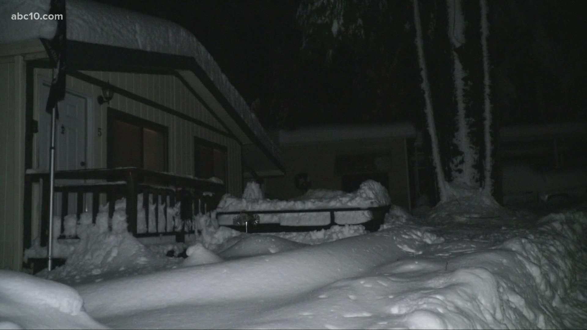 Many families are preparing to be snowed in days without power as PG&E says it could take another 10 days before crews can begin their inspections.
