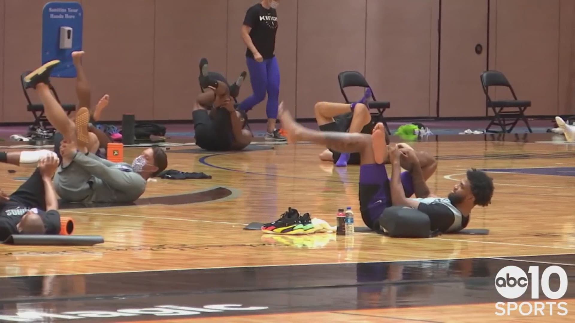 Inside Wednesday's practice with the Sacramento Kings from the NBA's bubble environment at Walt Disney World Resorts in Orlando. (VIDEO: NBA/KINGS)