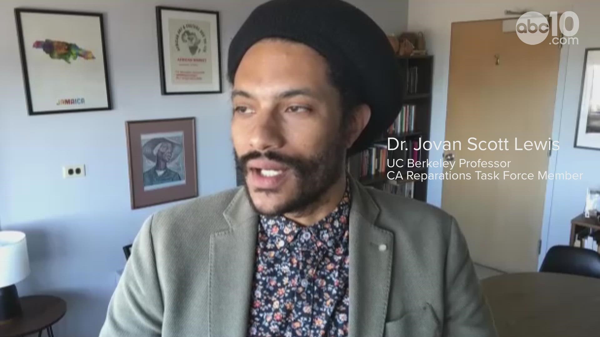 Dr. Jovan Scott Lewis – a UC Berkeley professor - discusses the groundbreaking report the task force is writing, the first part due this June.