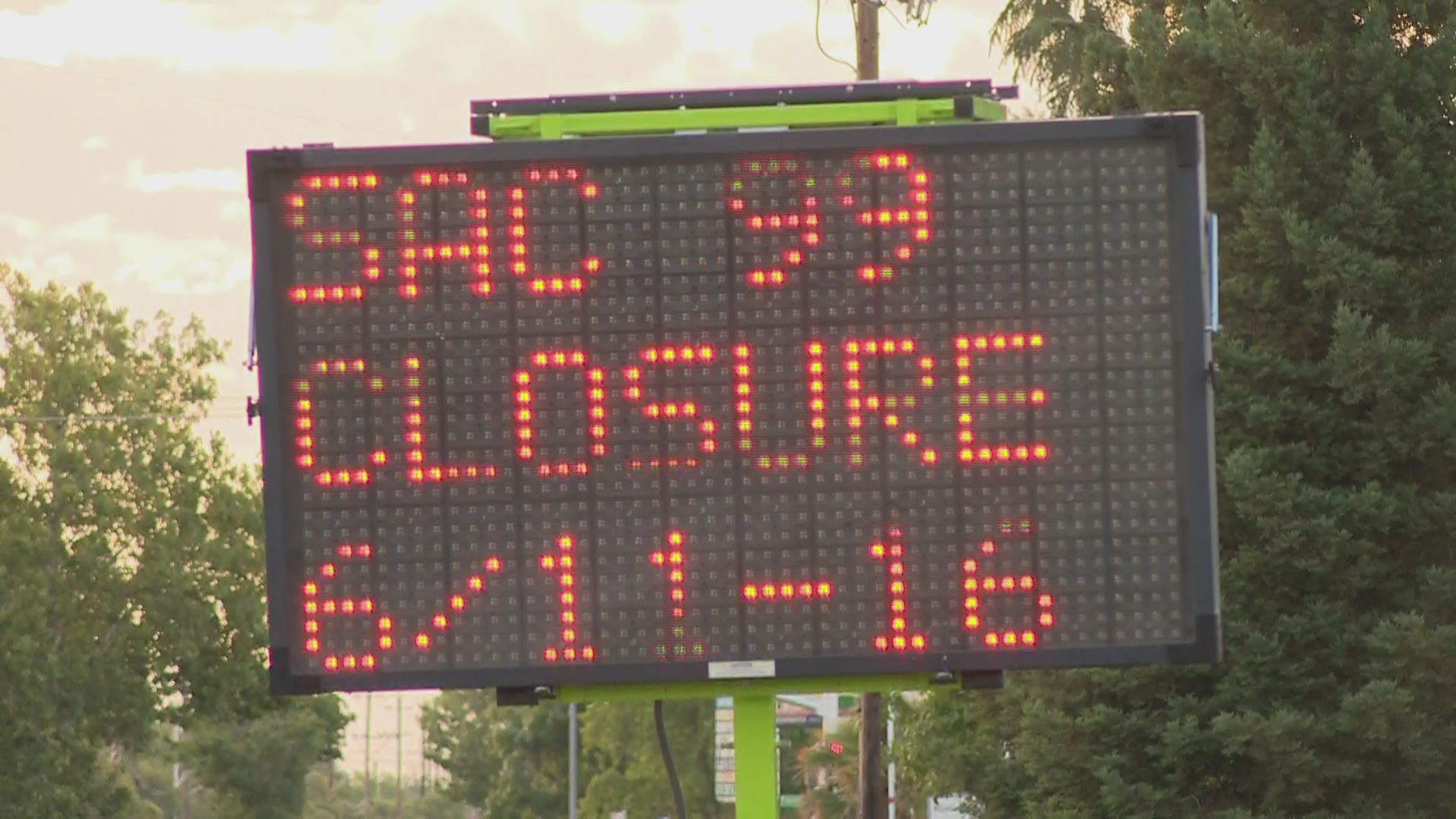 With the highway closed, businesses are worried about how much congestion there will be on the side streets and how difficult it will be to get to some businesses.