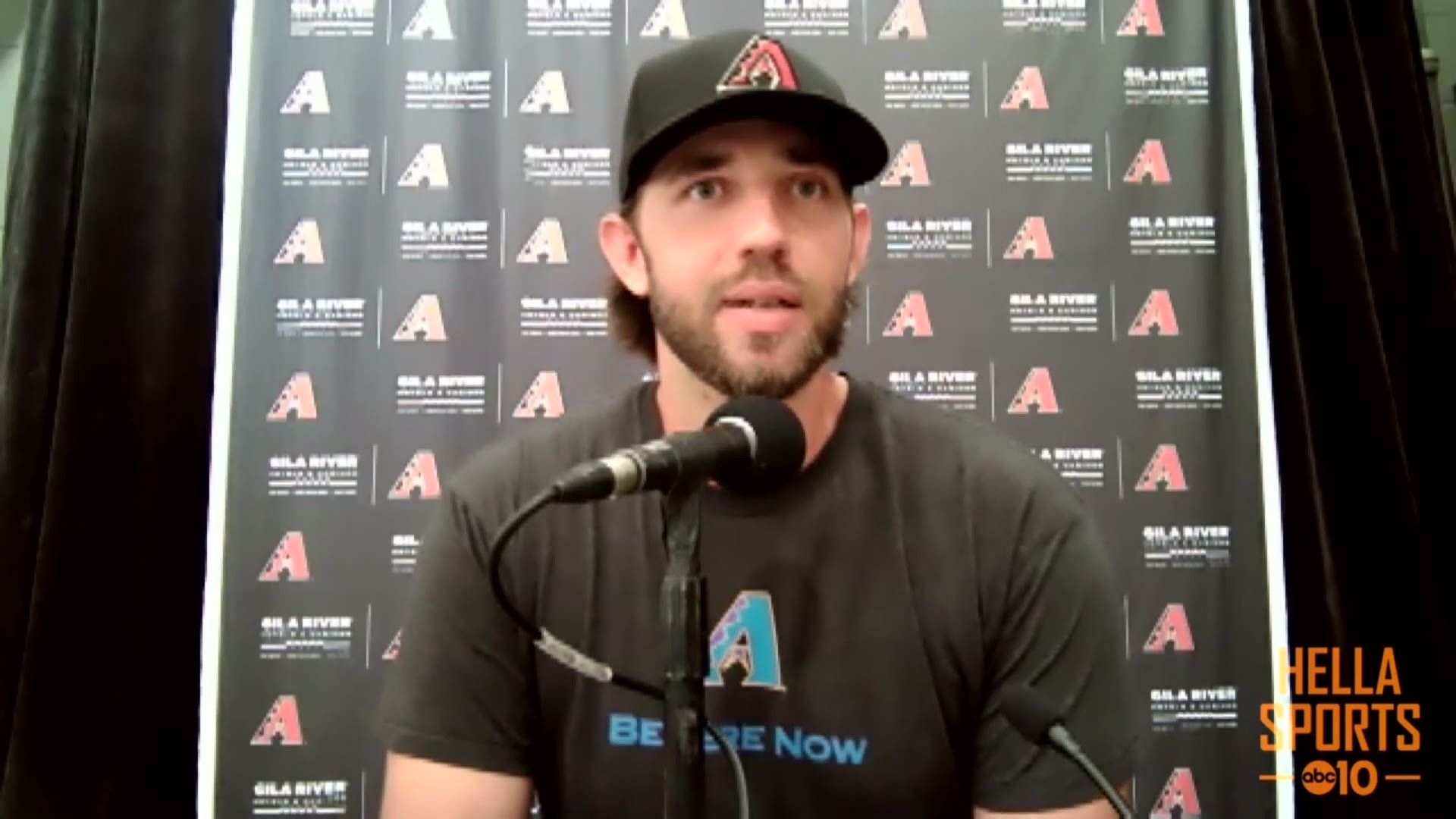 Arizona Diamondbacks pitcher Madison Bumgarner discusses his upcoming first start in San Francisco against his former Giants team as a member of the opposition.