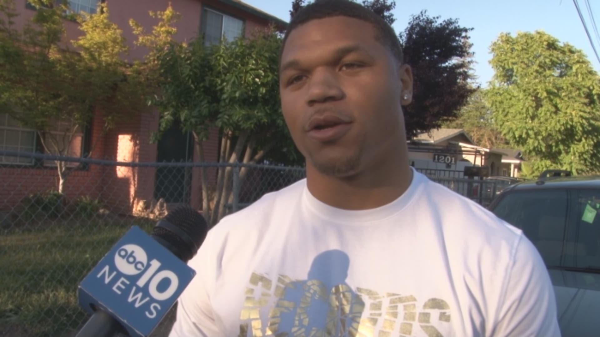 Former Utah running back, Devontae Booker - who played at Grant Union High School in Sacramento - talks to ABC10's Sean Cunningham about being selected by the Denver Broncos during Saturday morning's fourth round of the NFL Draft.