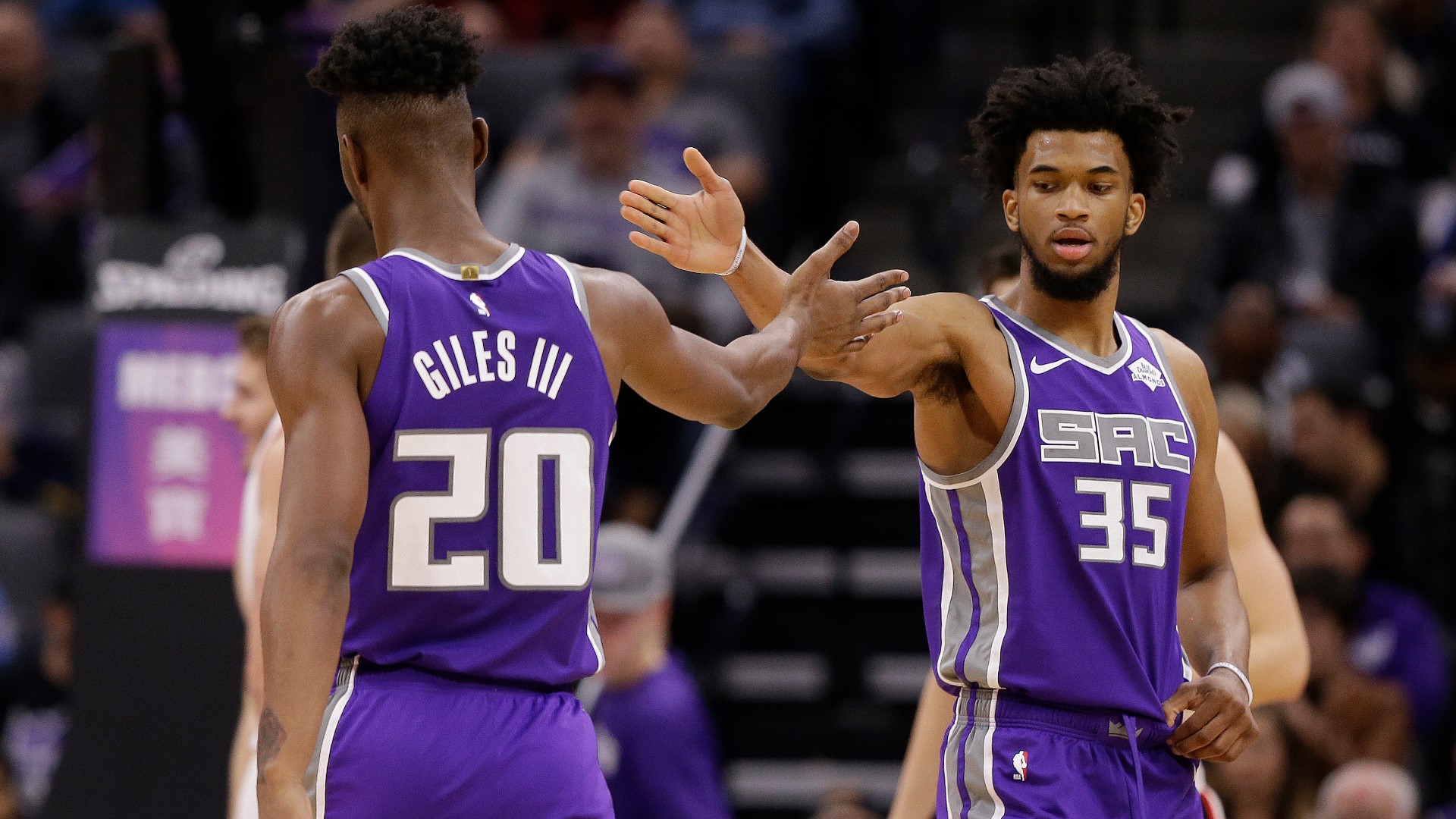 In Sunday's 129-102 romp over the Chicago Bulls, the Sacramento Kings snapped a three-game losing skid and found a glimpse into their future, as Harry Giles and Marvin Bagley III provided a huge spark off the bench to combine for 37 points, 15 rebounds and four blocks in the victory.