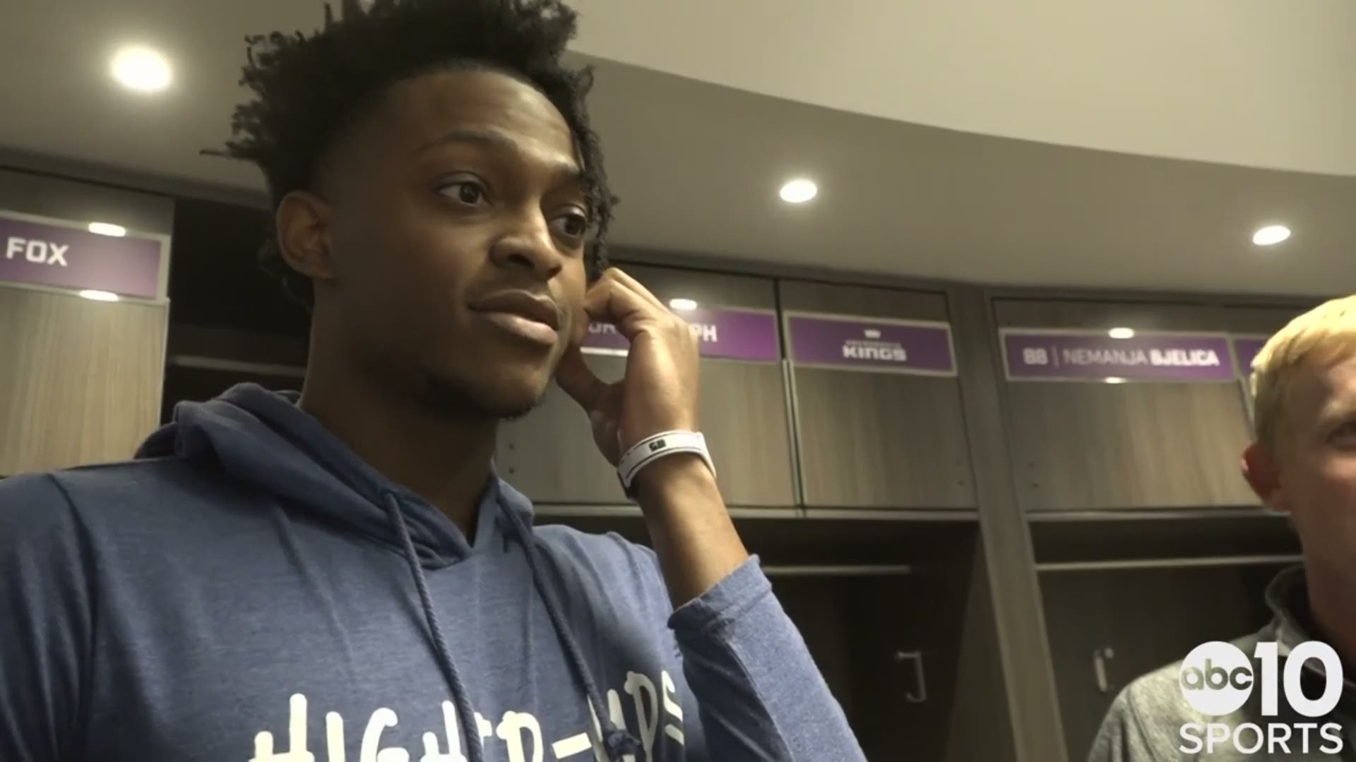Sacramento Kings PG De'Aaron Fox discusses Thursday's victory over the Phoenix Suns and the improvements the team made to collect their first win of preseason.