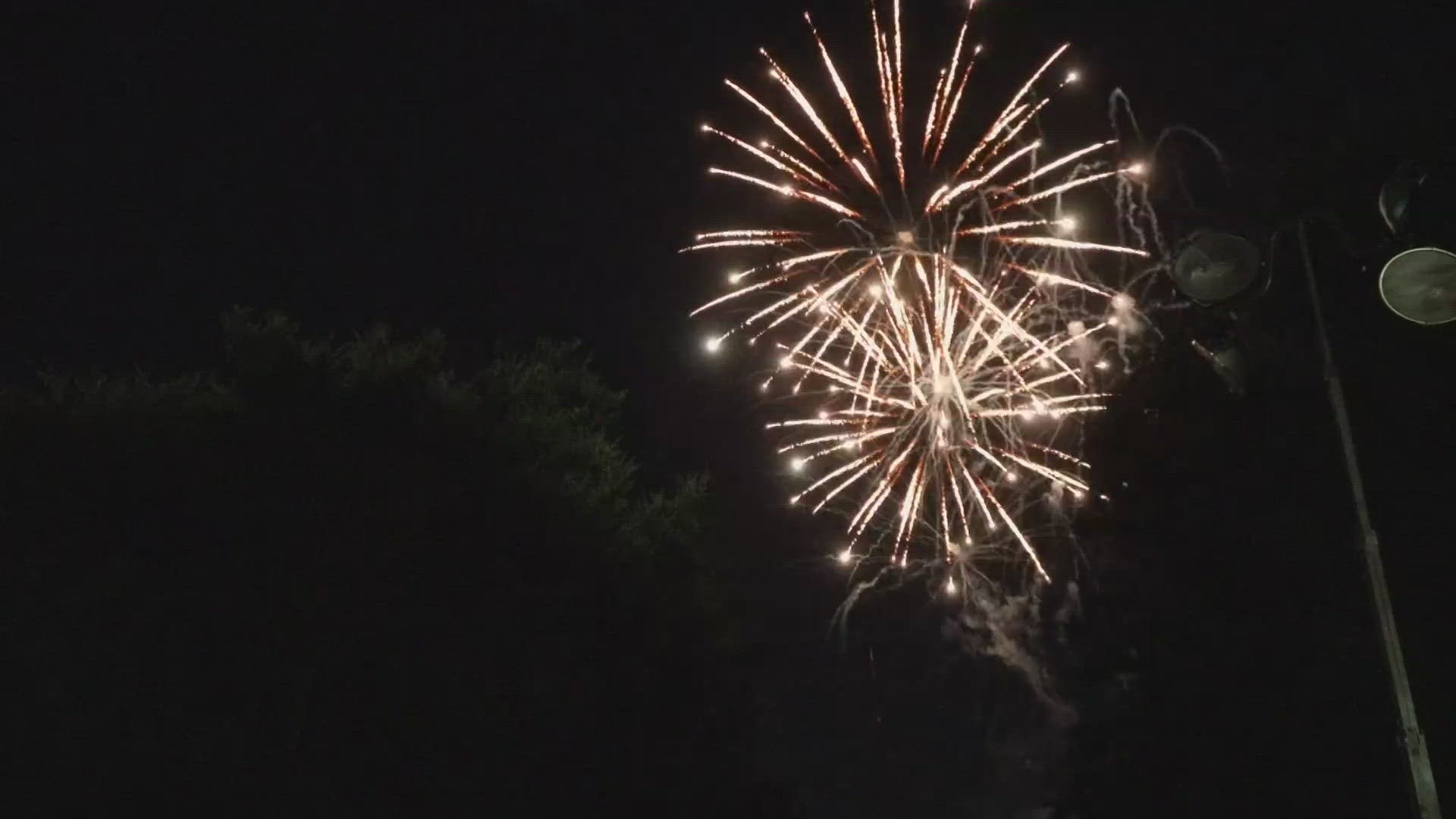 Rancho Cordova is setting off multiple rounds of fireworks for their Fourth of July Celebration.