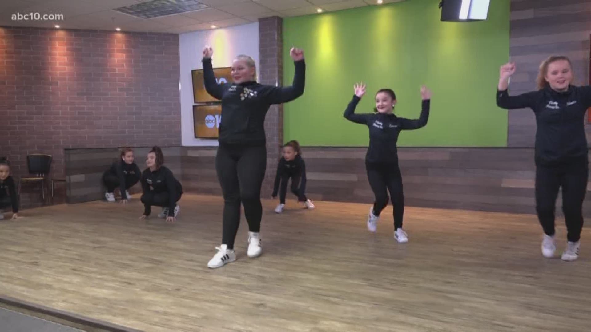 Elizabeth Ercila, owner of Fancy Feet Dance Academy, talks about a free community dance event happening Saturday, February 16, while some of her students bust a move!