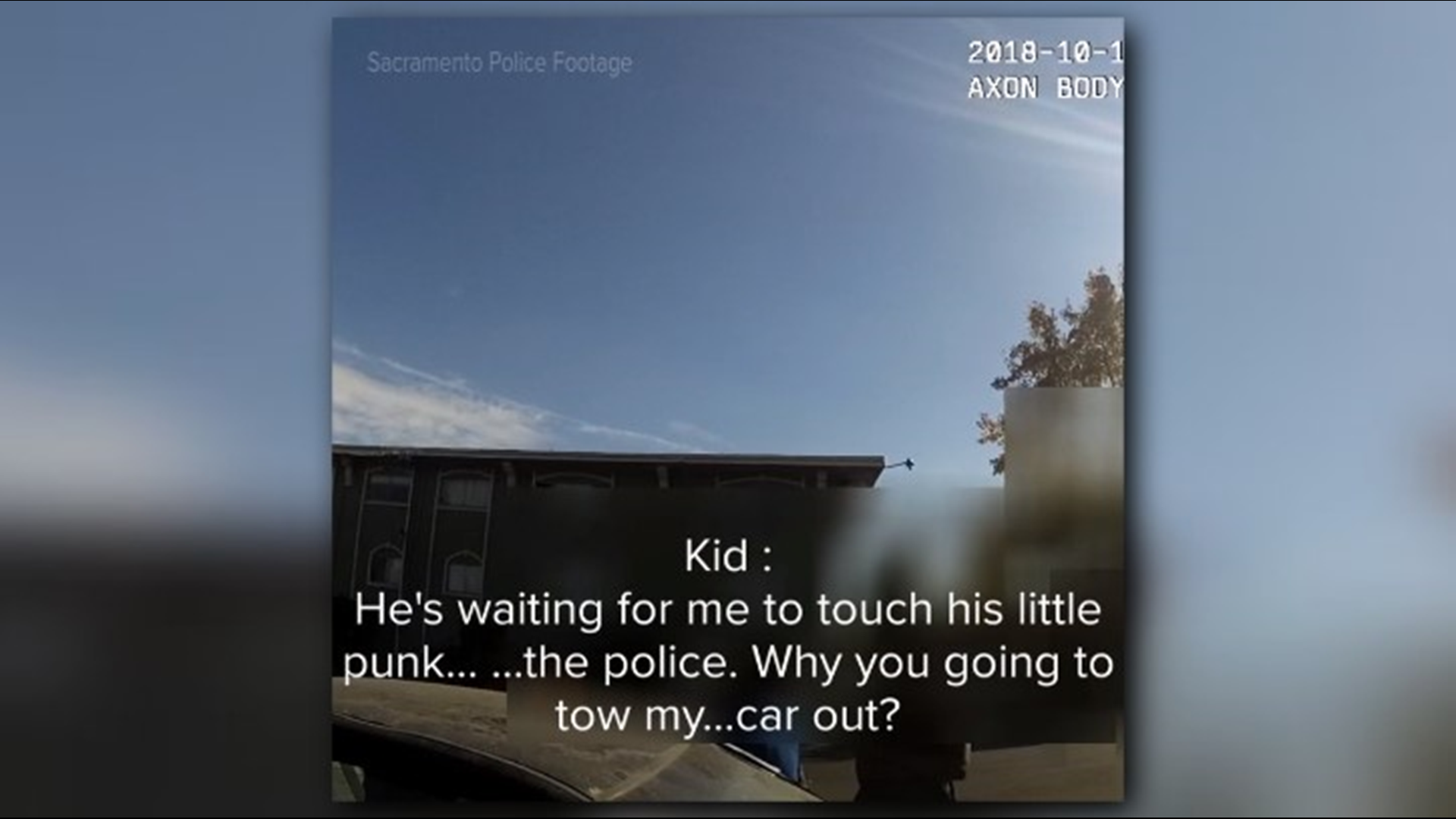 Newly released body cam video shows kids cursing and harassing officers waiting for a tow truck to come remove a vehicle. The video may be disturbing to some, but it's just one example of how quickly things can escalate during a traffic stop.