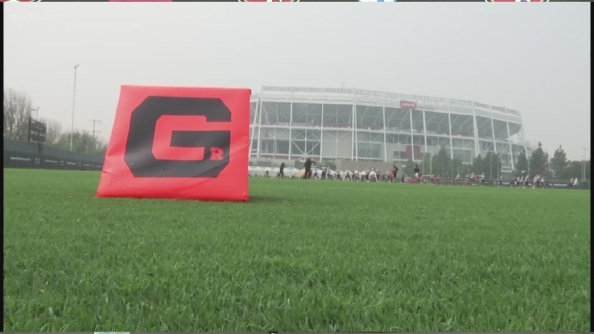 The San Francisco 49ers are hoping the poor air quality in the region doesn't impact their season opening game in Santa Clara on Sunday when they host the Cardinals.