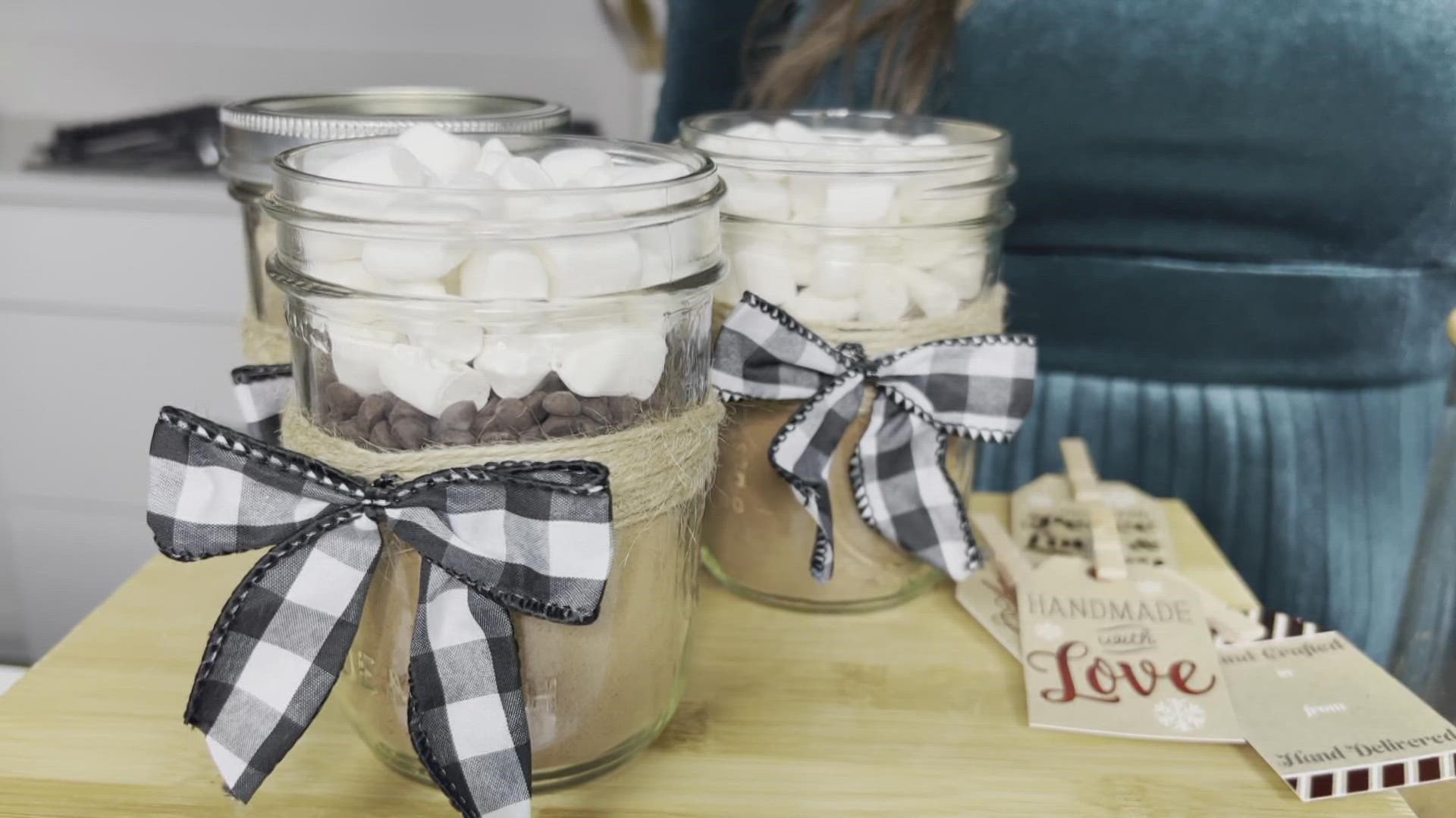 If you like a DIY Gift then you'll want to make this Homemade Hot Chocolate Mix in a jar.