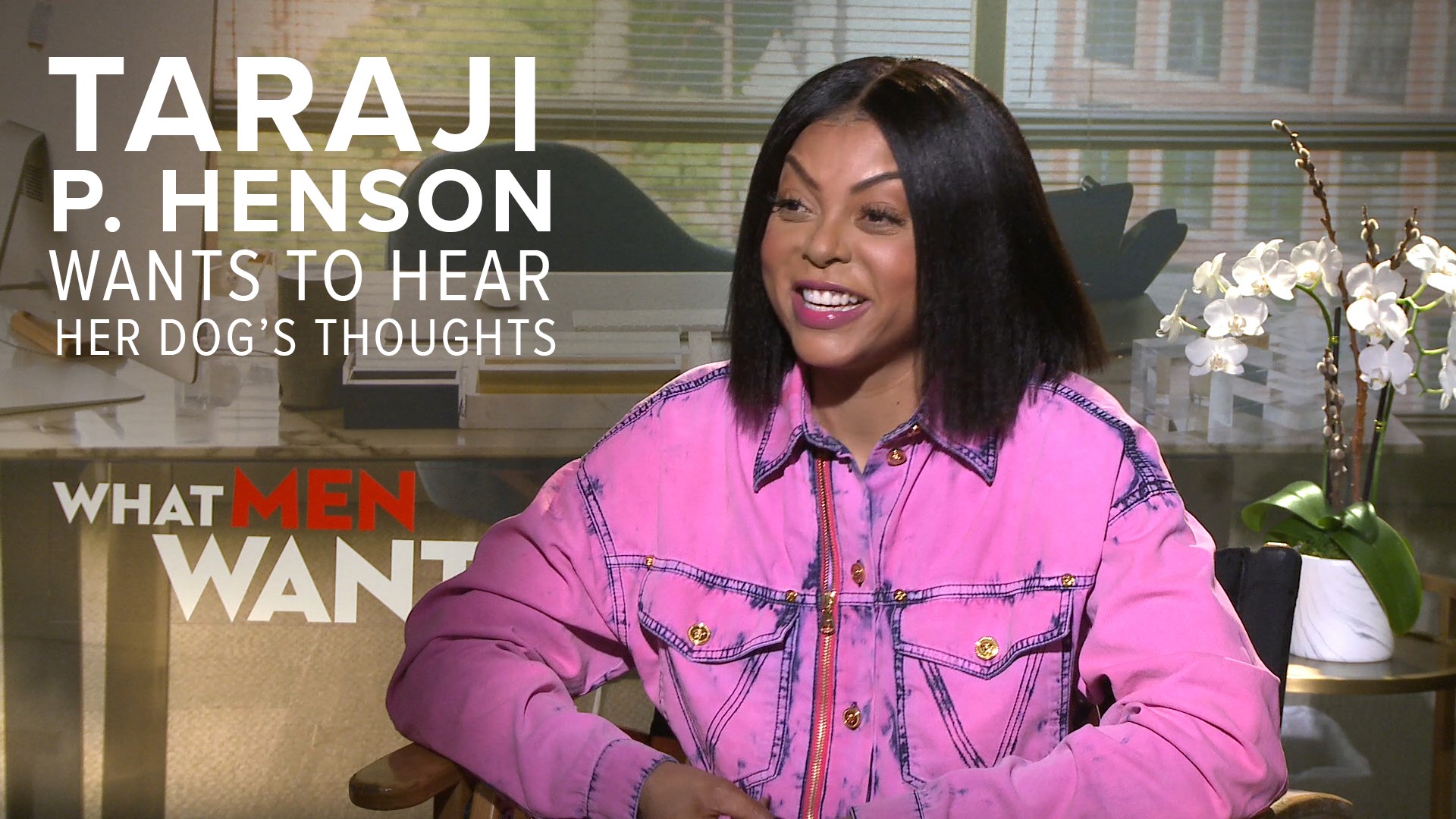 Taraji P. Henson sits down to talk about her new movie 'What Men Want.' She tells Mark S. Allen there are only three minds she would want to be able to read... her fiance, son, and dog. Mark also asks her about 'Empire' and if she (or Cookie) knows who's in the casket. Interview arranged by Paramount Pictures.