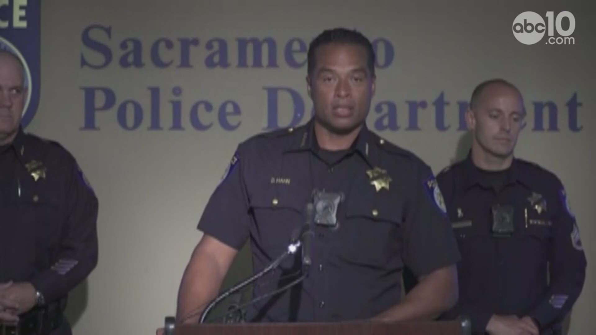 Sacramento Police Officer Tara O'Sullivan shooting:  Friday, June 22 news conference.
Body cam footage of another officer is played.
Chief Daniel Hahn and Sgt. Vance Chandler update the investigation and gun details from the suspect.