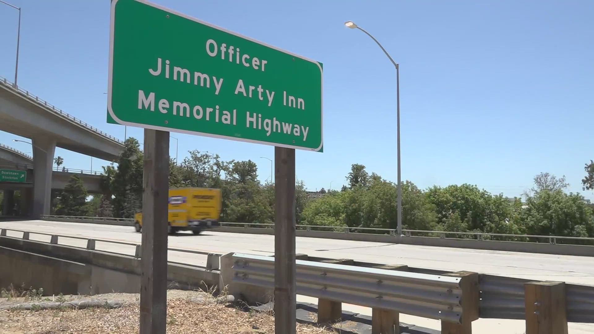 Stockton freeway renamed after fallen Officer Jimmy Arty Inn