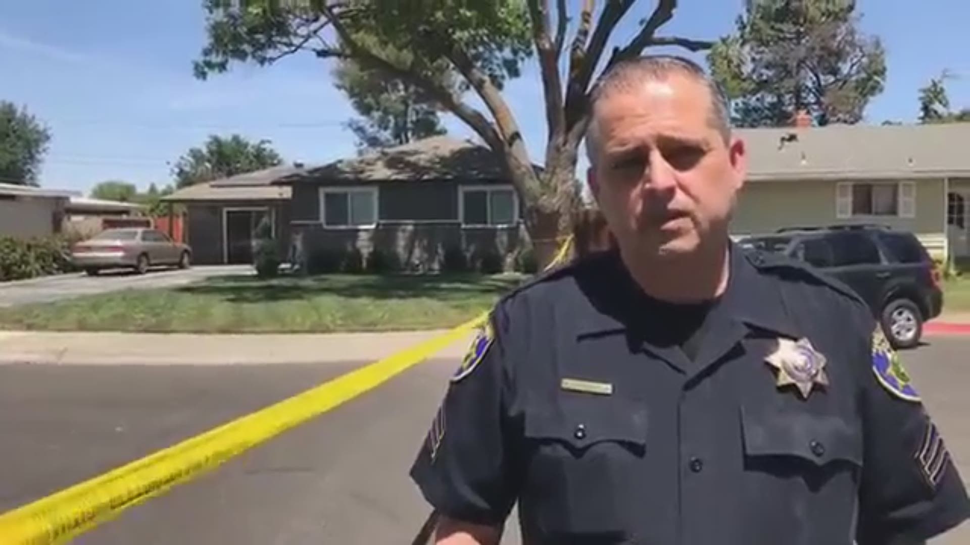 Update on Woodland High School 
Sgt, Dallas Hyde, of the Woodland Police Department, tells ABC10 that the lockdown came after a 911 call this morning.