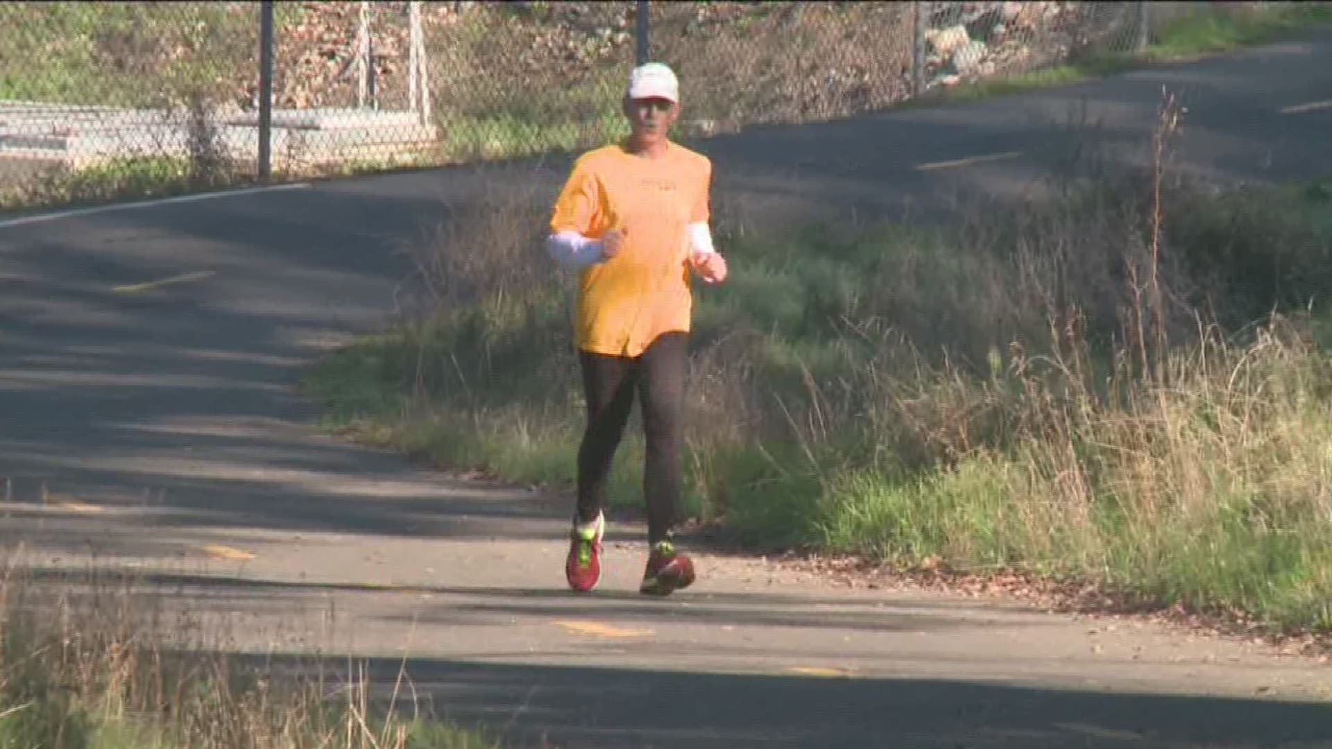 Dr. Larry Saltzman will be running this Sunday in the California International Marathon.  Despite battling two cancers, he continues to do what he loves while raising money for research.