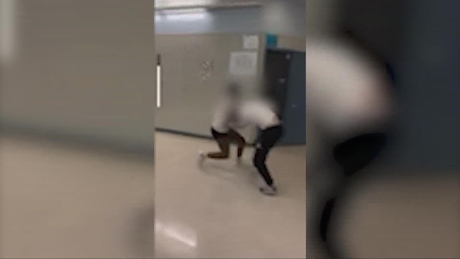 suspended from school for fighting