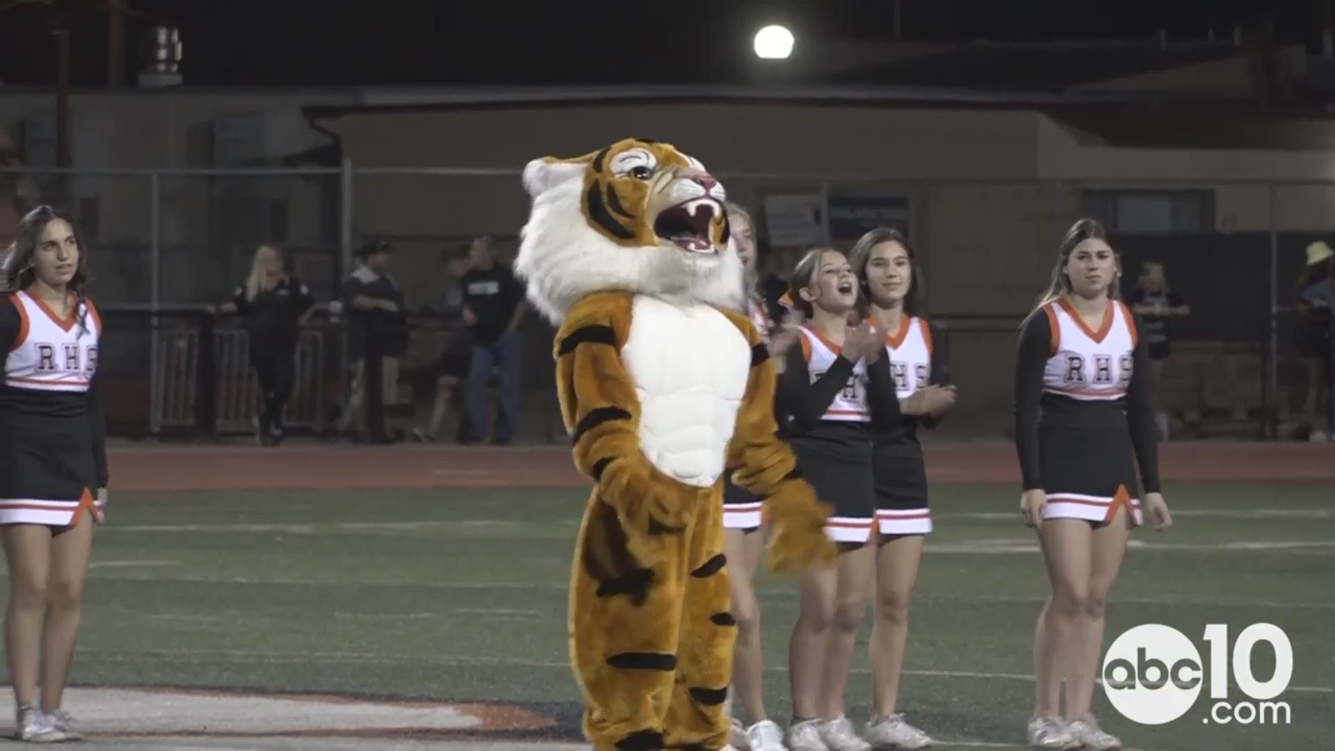 The Roseville Tigers will enter the weekend with a reason to smile as they easily beat the Woodcreek Timber Wolves 55-20.