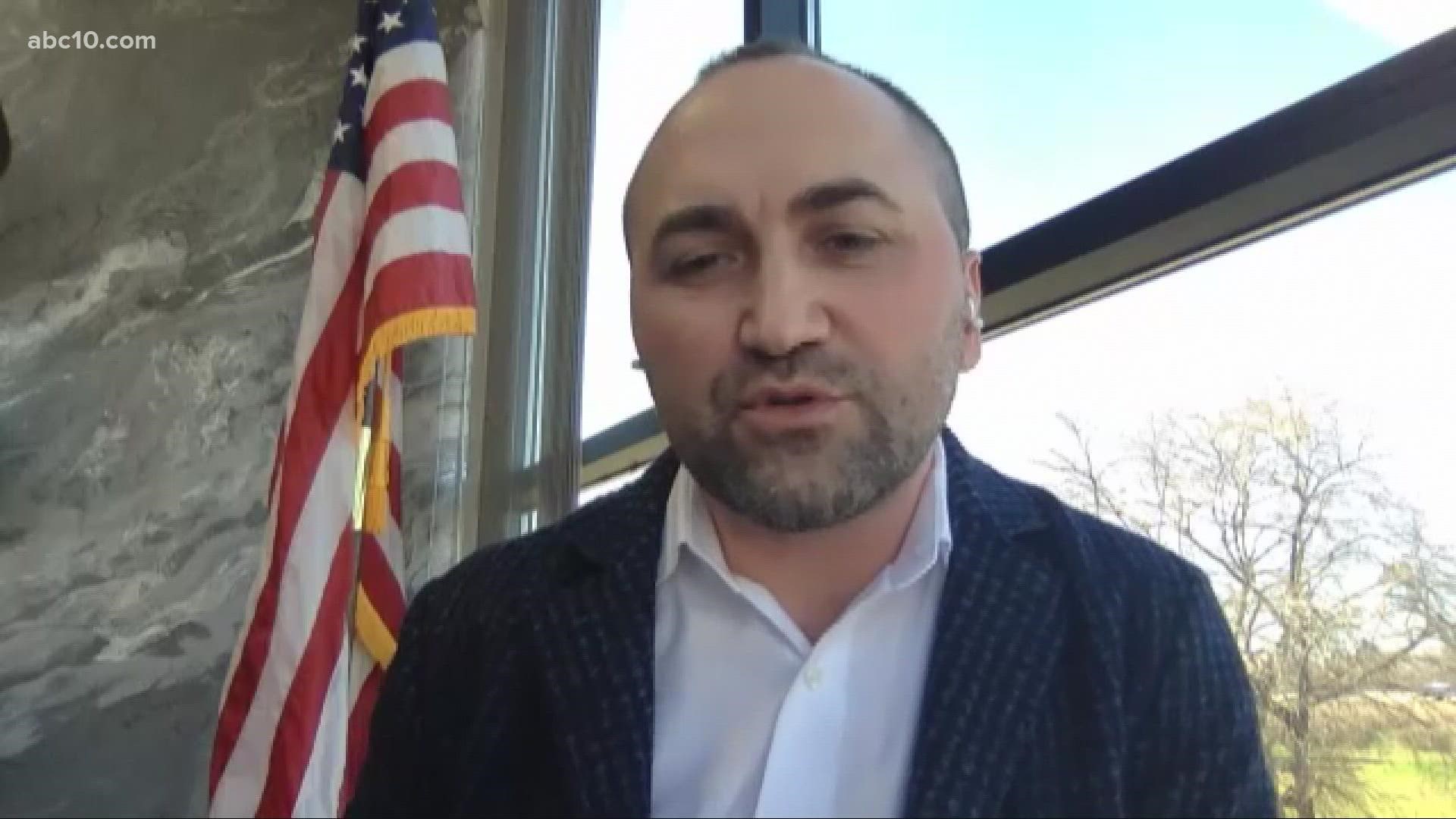 The leader of a Sacramento-based Ukrainian support group discusses the possibility of Putin invading.