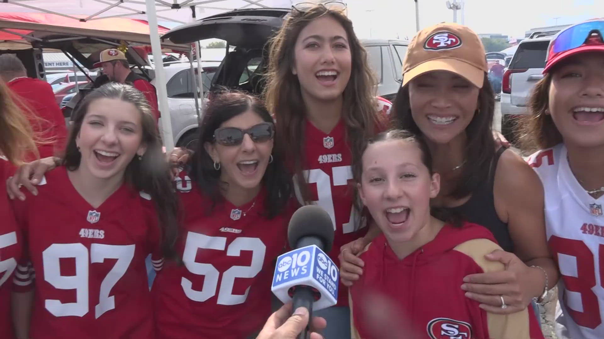 The San Francisco 49ers and the Dallas Cowboys are bringing the hype for their showdown at Levi's Stadium.