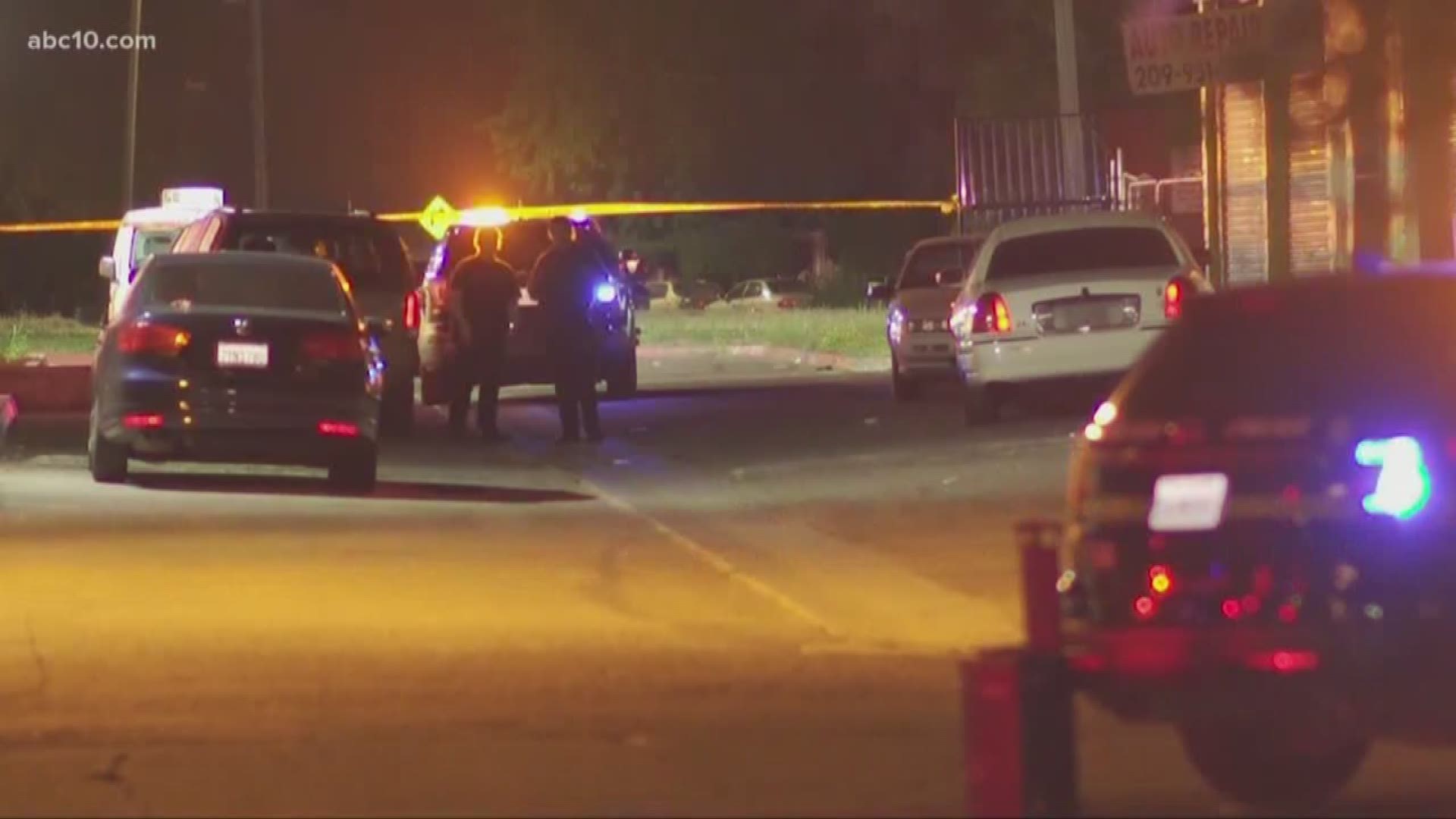 A 34-year-old man died from his injuries, according to the Stockton Police Department. Officers are investigating the shooting and asking for the public's help.