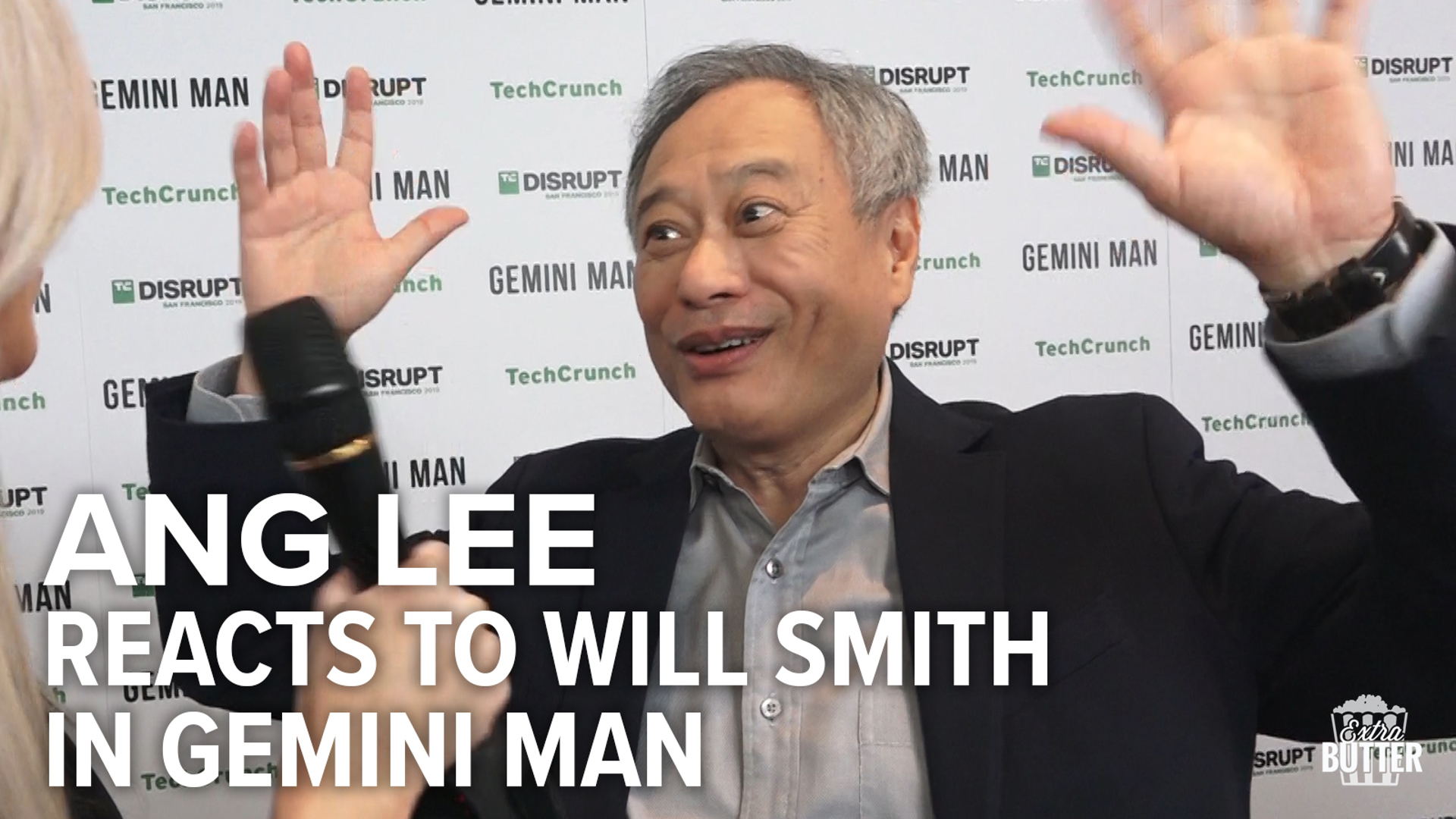 Ang Lee can't hide his excitement when he talks about getting Will Smith to act in his movie 'Gemini Man.' The director also talks about Will's growth as an actor.