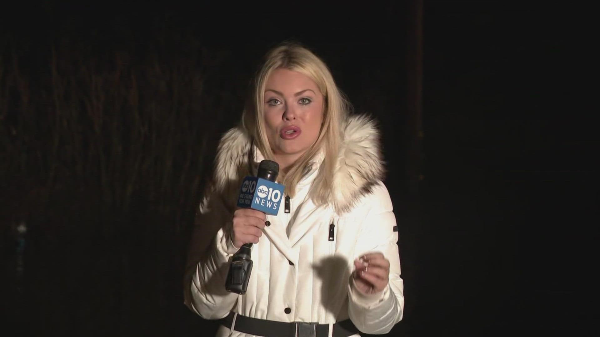 California Storm Aftermath Levee repairs in Wilton, power outages