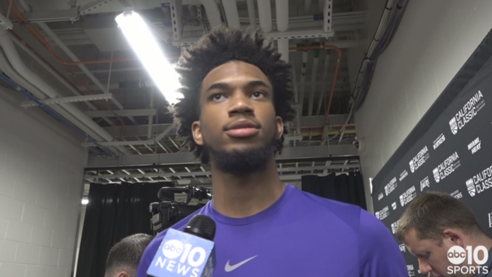 Rookie Marvin Bagley III discusses his first NBA experience coming in Sacramento in front of Kings fans, his memorable dunk in the first quarter and the win over the Los Angeles Lakers in their first summer league game on Monday.
